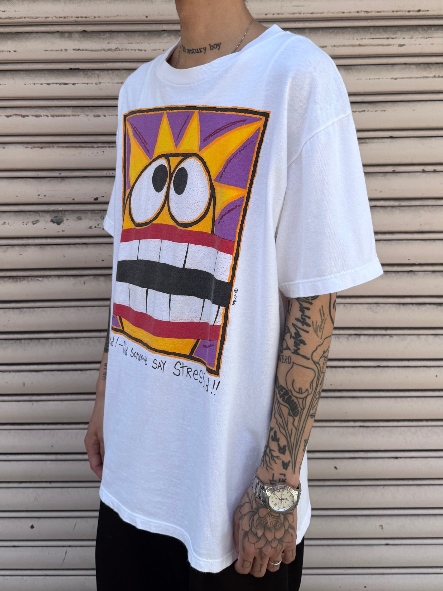 00’s 「Naturals Penmans」アートTシャツ