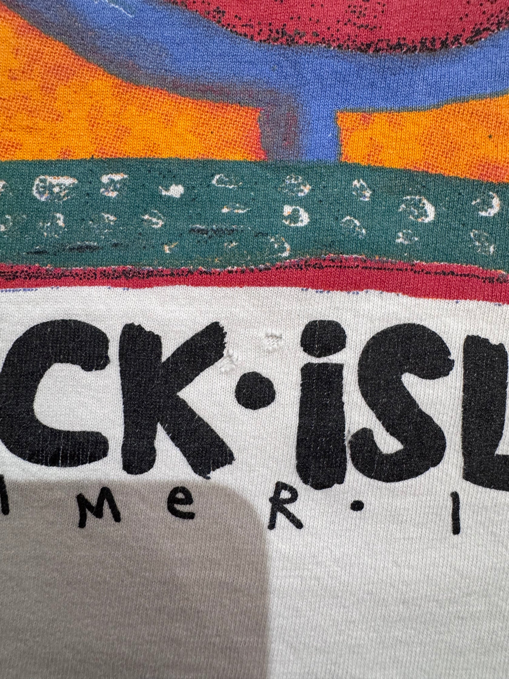 90’s BIOCK ISIAND「You’re Makin Me Crazy」USA製 アートTシャツ