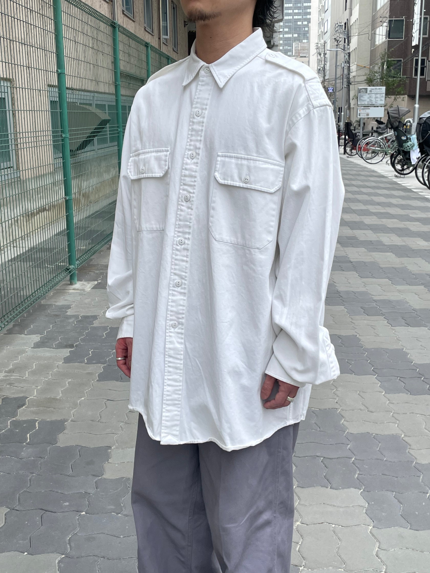 90's~00's RALPH LAUREN 「G.Ⅰ.SHIRT」ミリタリーシャツ