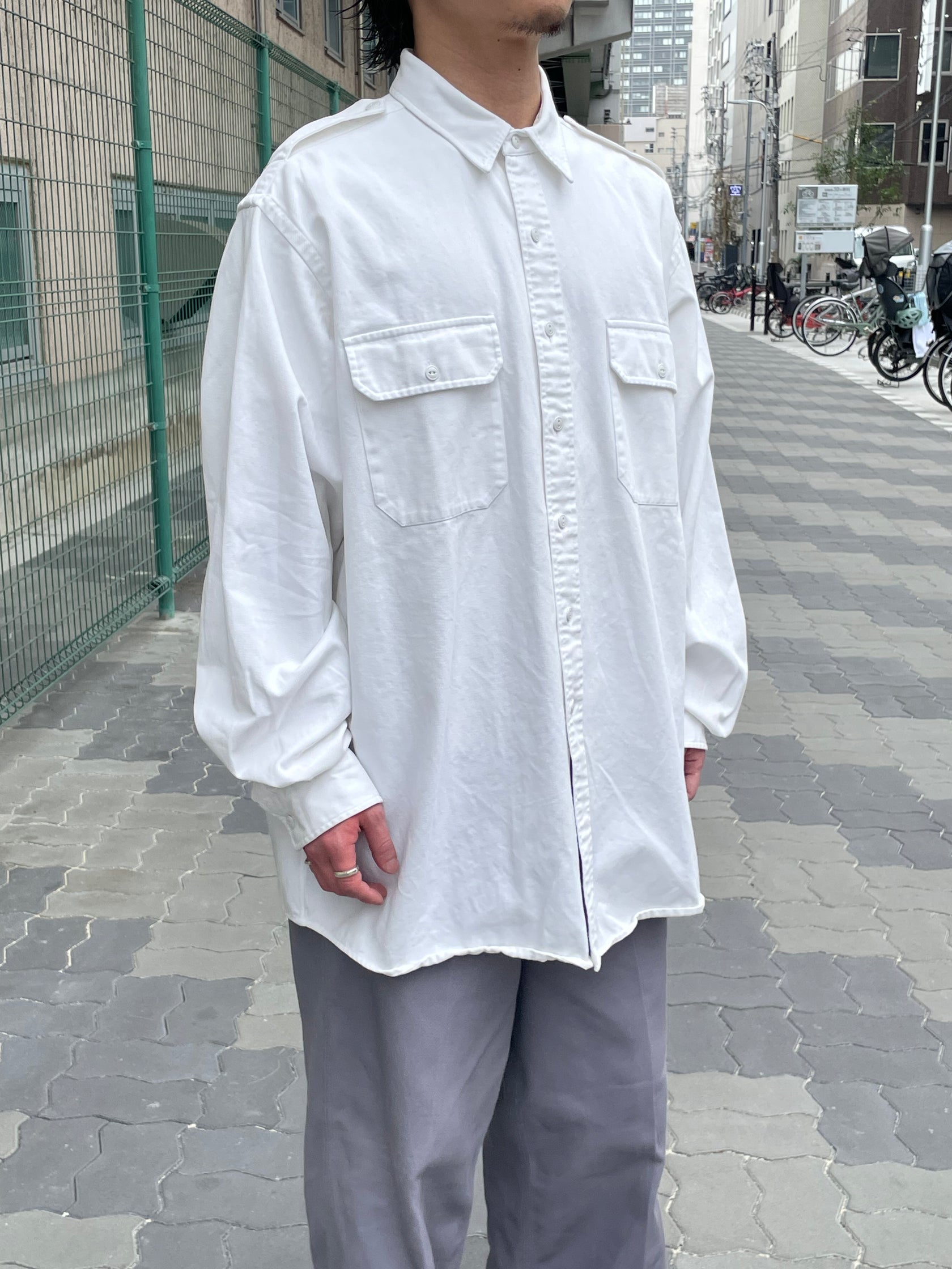 90's~00's RALPH LAUREN 「G.Ⅰ.SHIRT」ミリタリーシャツ