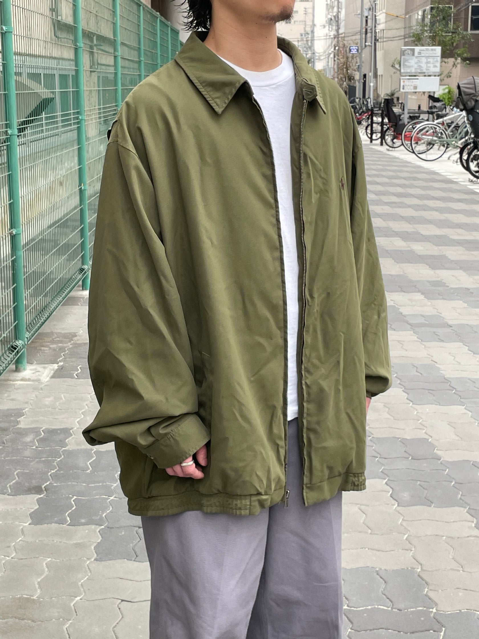 90's RALPH LAUREN「COTTON」スウィングトップ