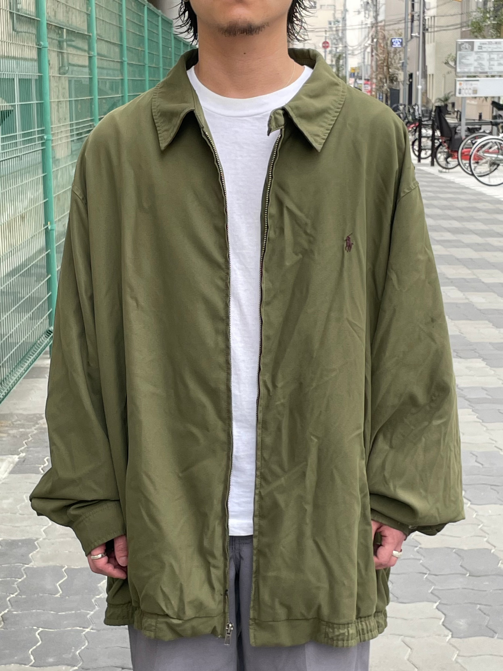 90's RALPH LAUREN「COTTON」スウィングトップ