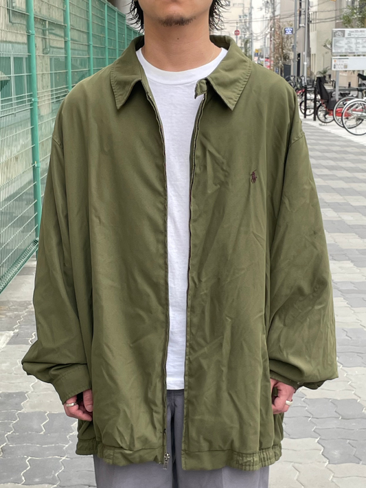 90's RALPH LAUREN「COTTON」スウィングトップ