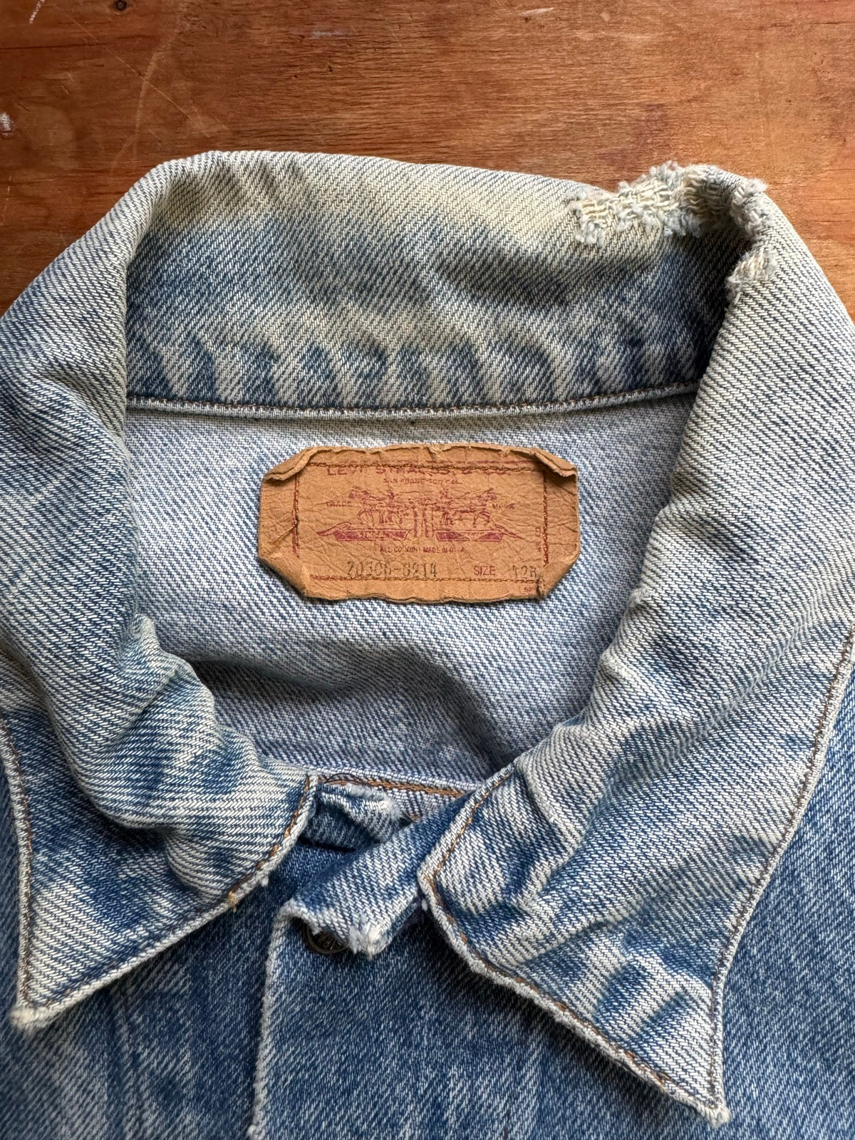 90's LEVI’S 「70306-0214」デニムジャケット