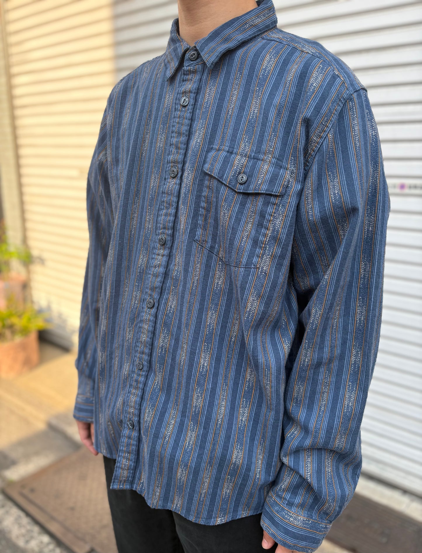 00's Patagonia fjord flan nel shirt