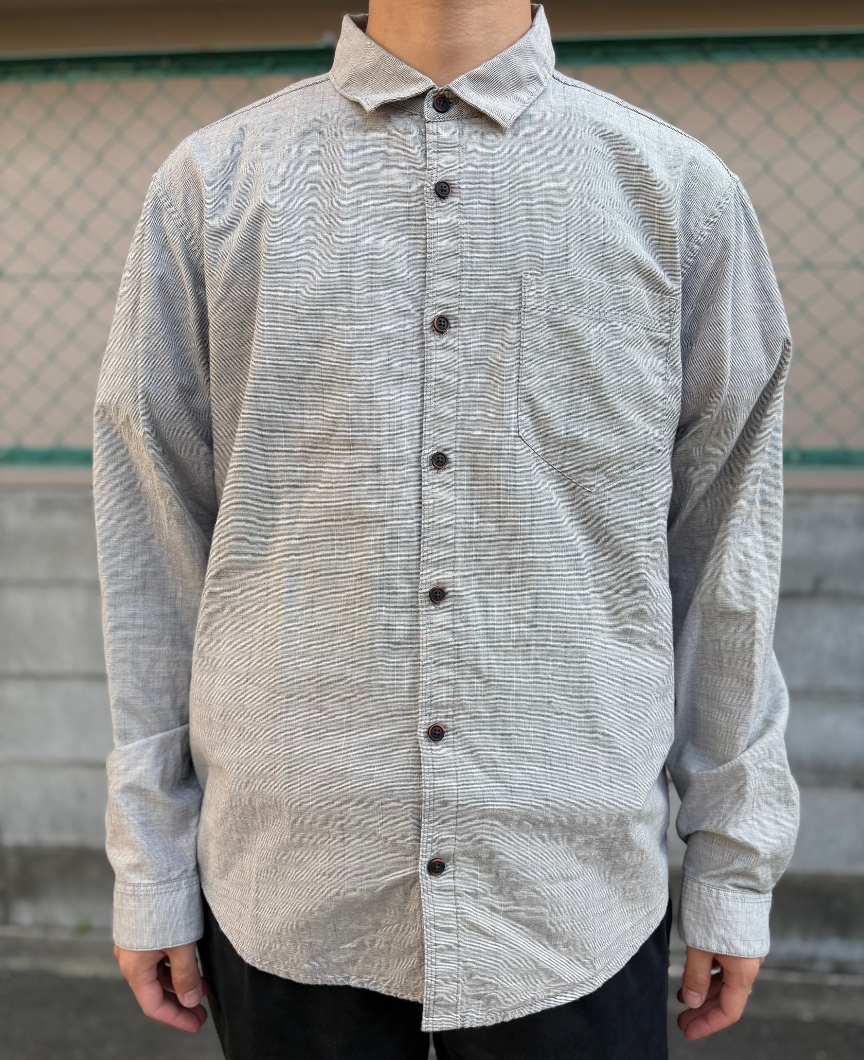 00's PATAGONIA「Organic cotton shirt」長袖シャツ