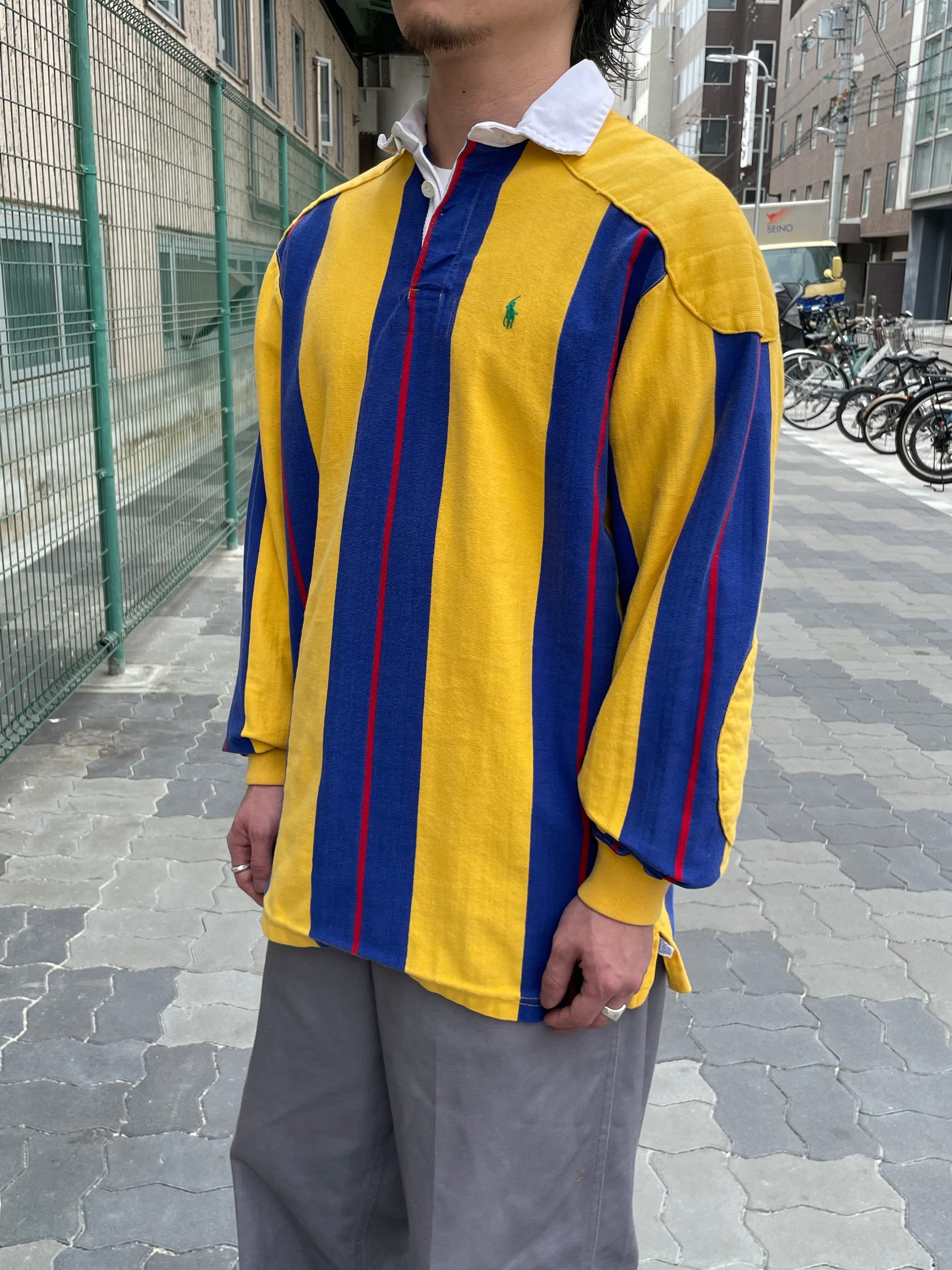 90's RALPH LAUREN ラガーシャツ