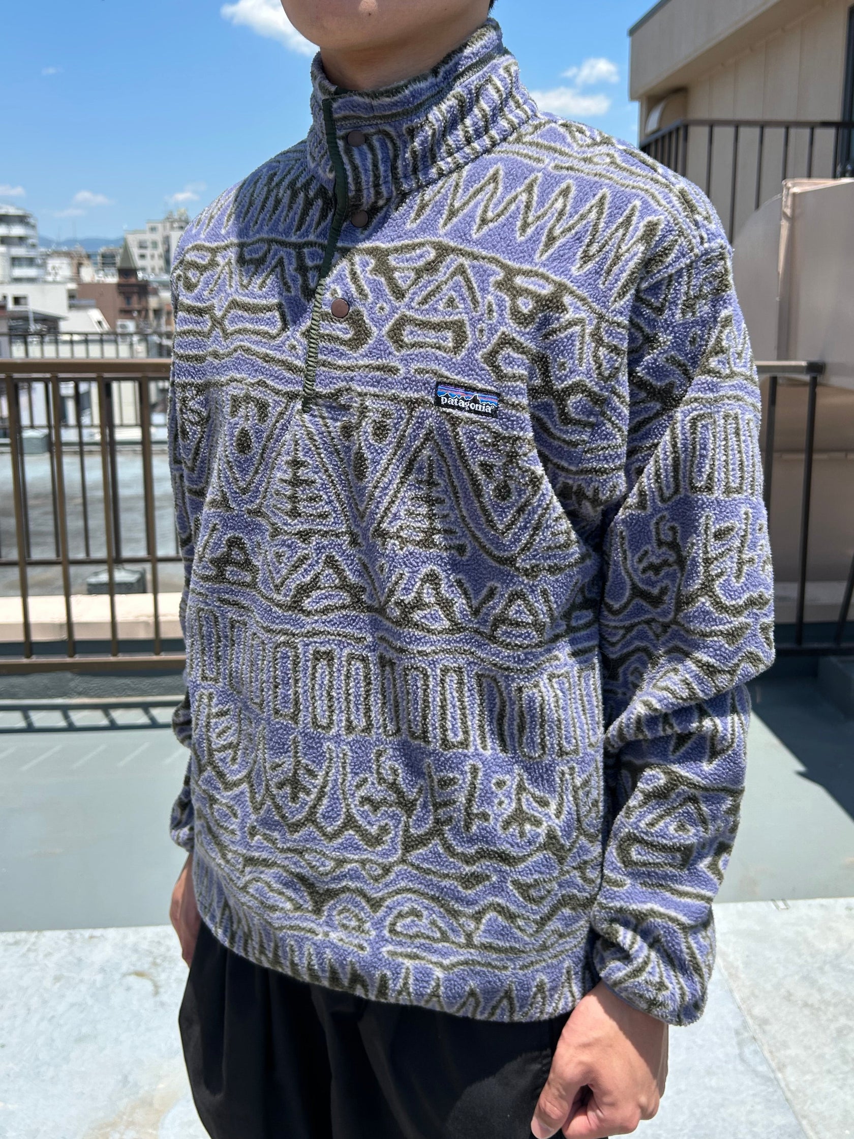 90's PATAGONIA「SnapT RUINS」フリースジャケット