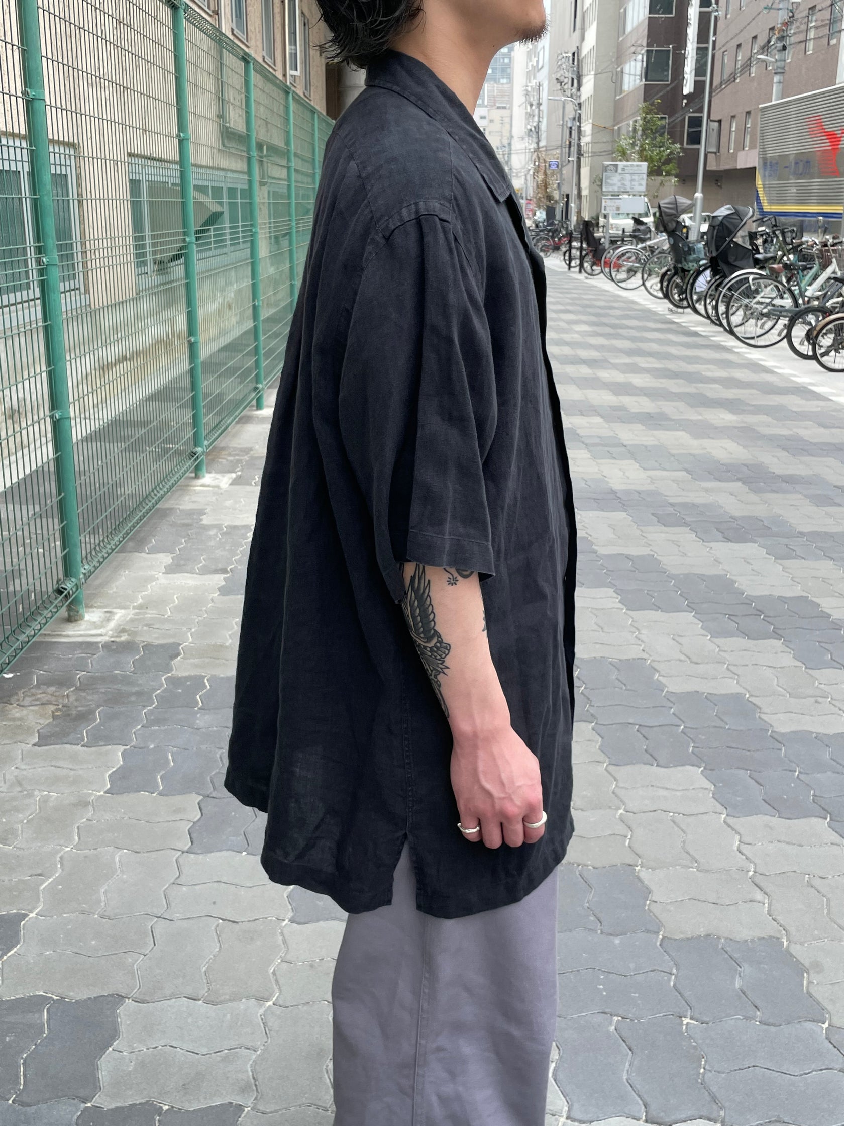 90's RALPH LAUREN「CALDWELL」オープンカラーシャツ