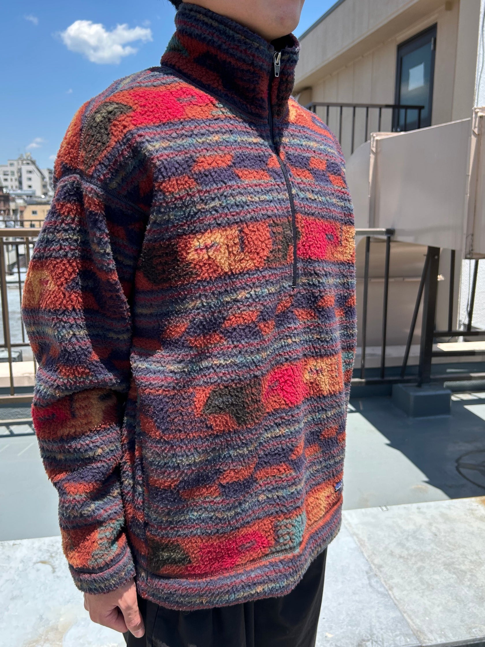 90's PATAGONIA「THUNDER BIRD」フリースジャケット