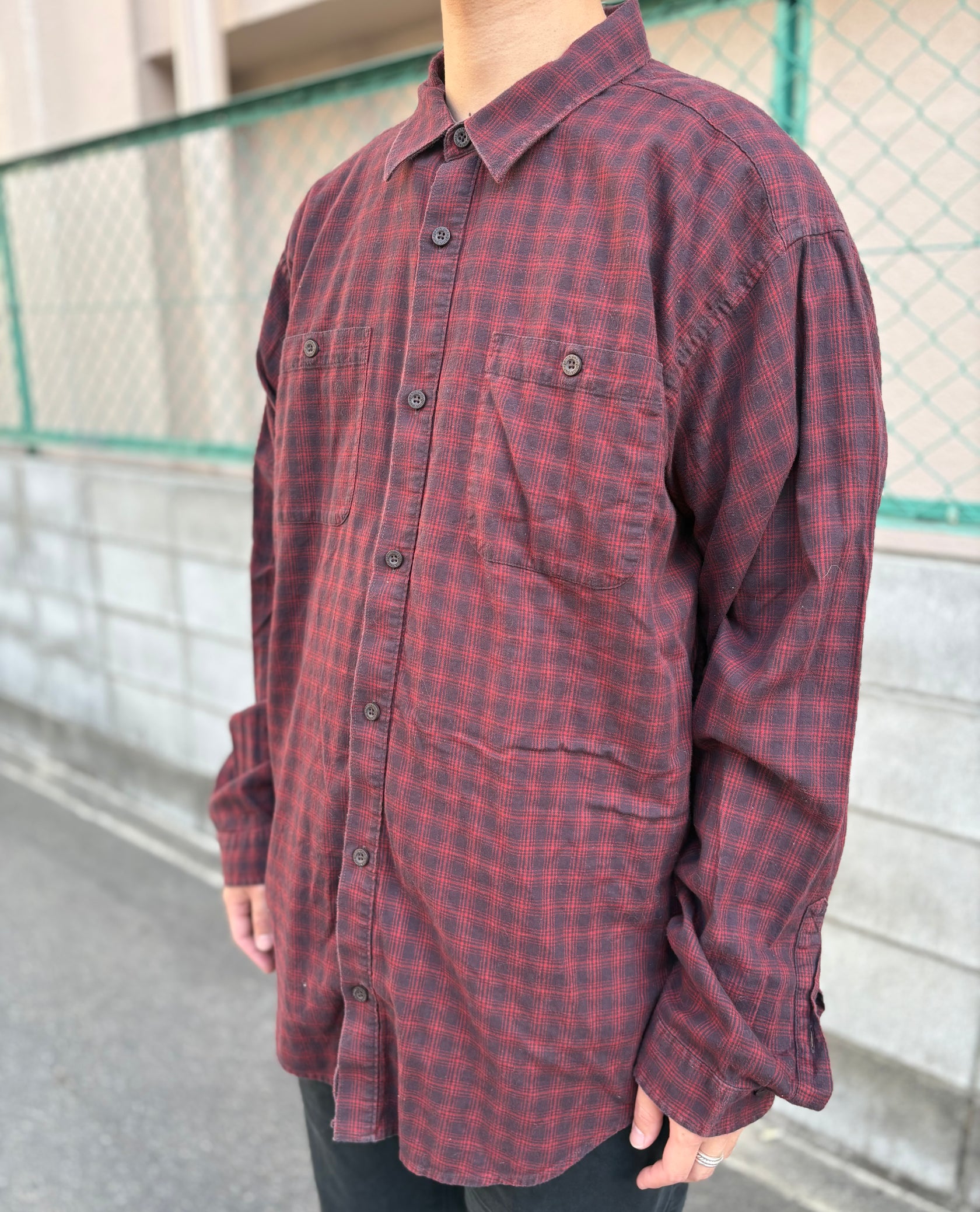 00's PATAGONIA「Organic Cotton  Shirt」長袖シャツ