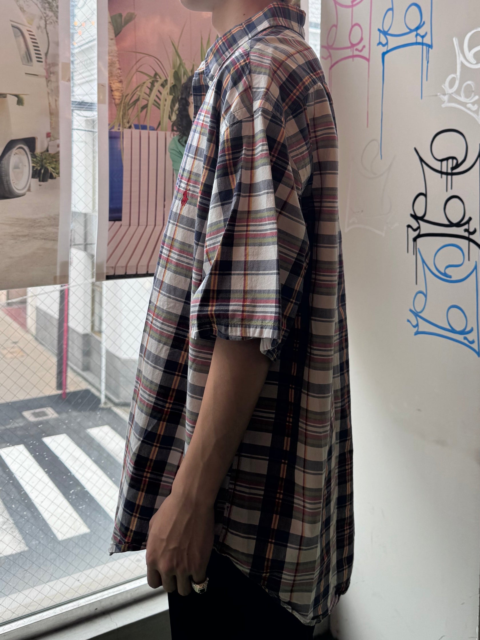 90’s RALPH LAUREN 「CLASSIC FIT」ボタンダウンシャツ