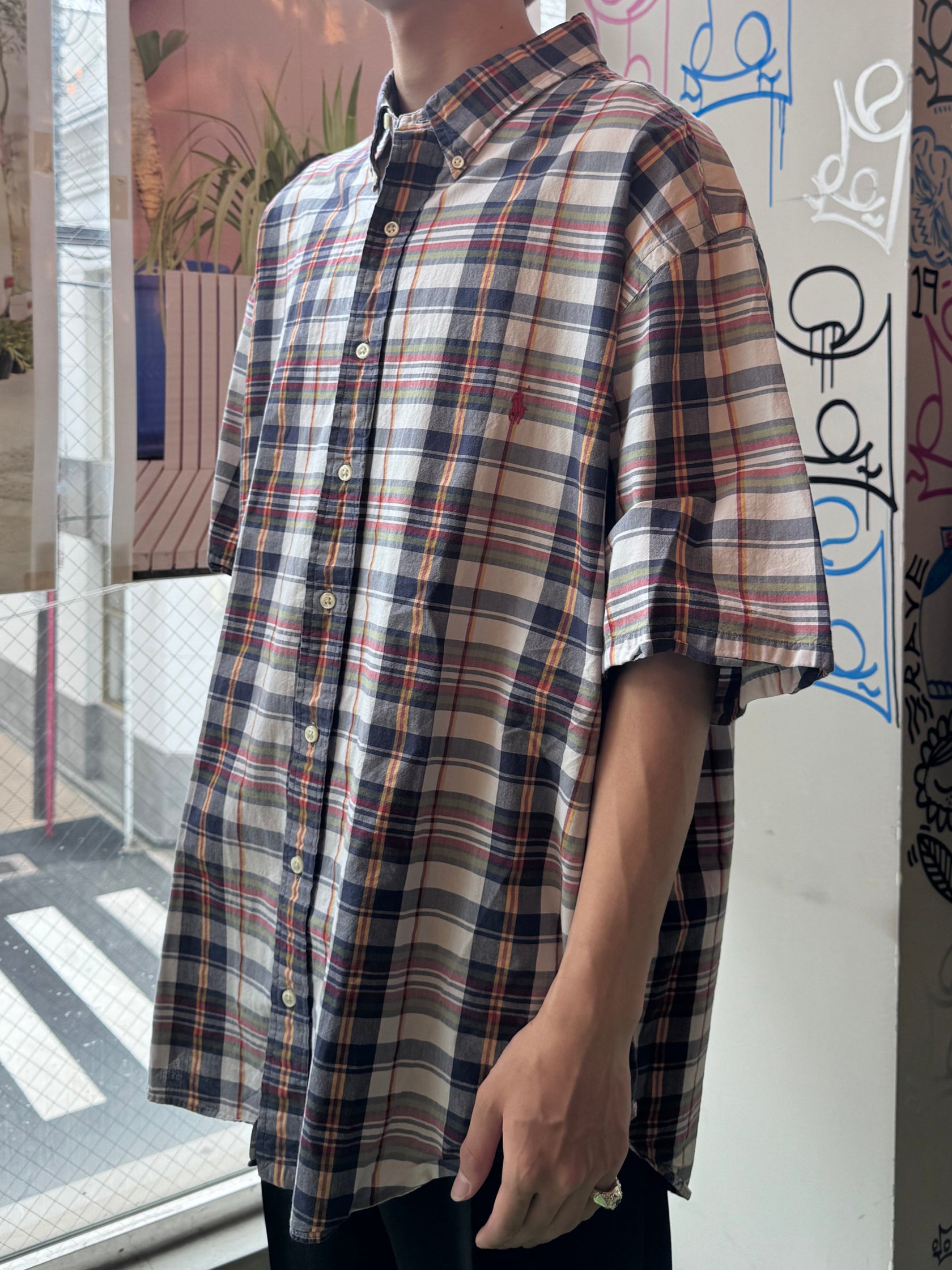 90’s RALPH LAUREN 「CLASSIC FIT」ボタンダウンシャツ