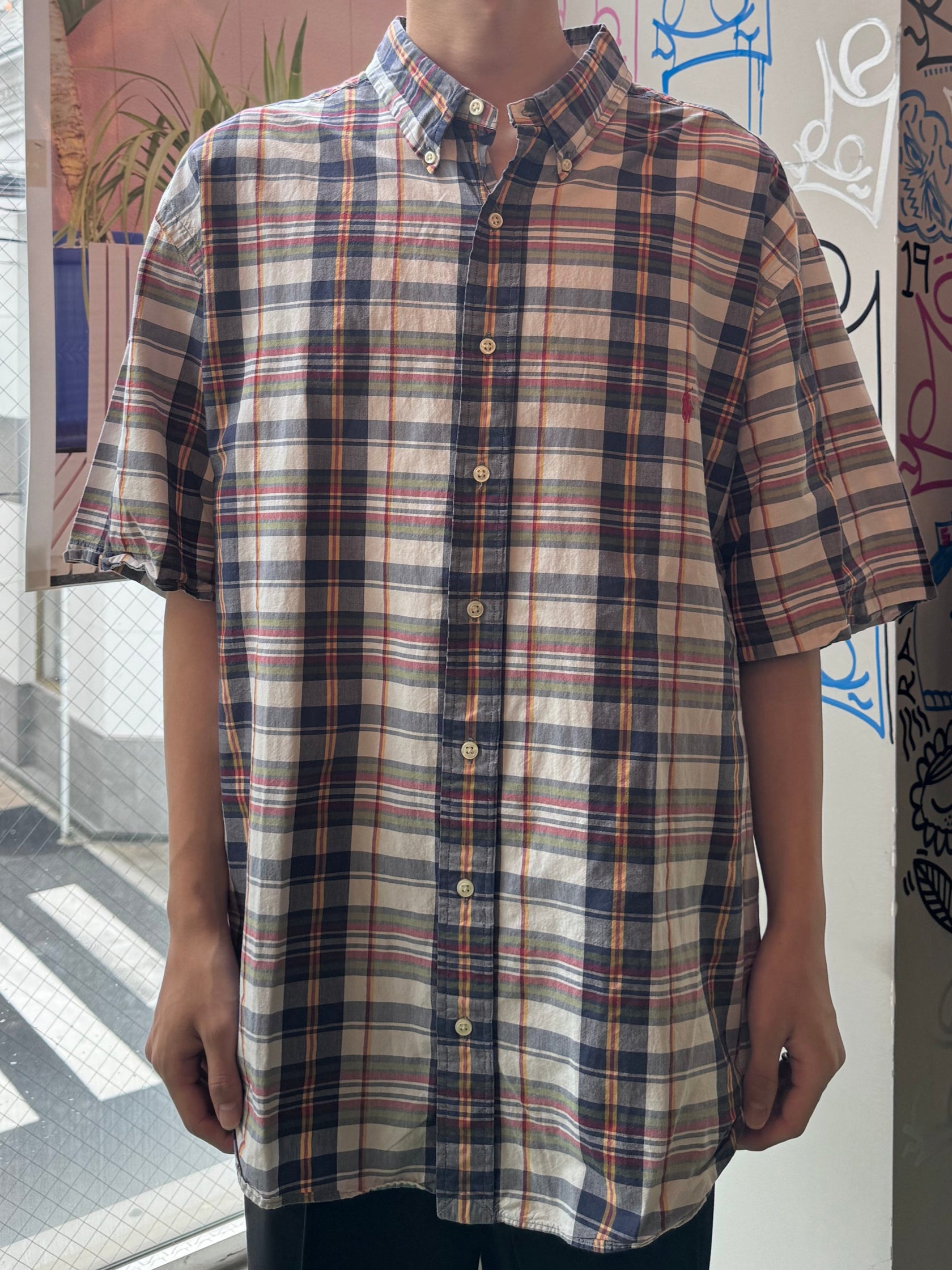 90’s RALPH LAUREN 「CLASSIC FIT」ボタンダウンシャツ