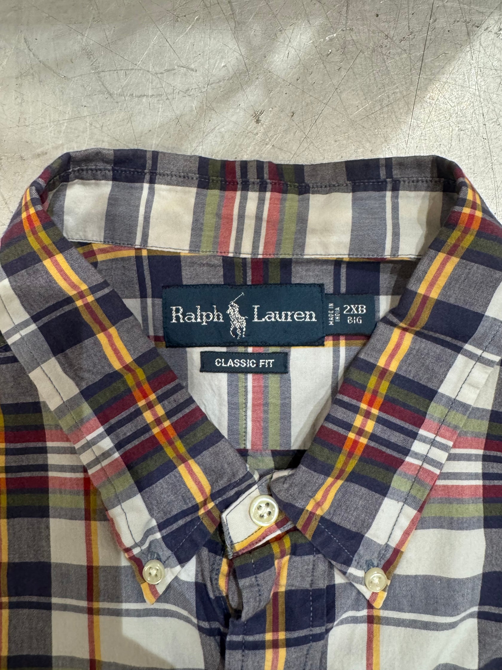 90’s RALPH LAUREN 「CLASSIC FIT」ボタンダウンシャツ