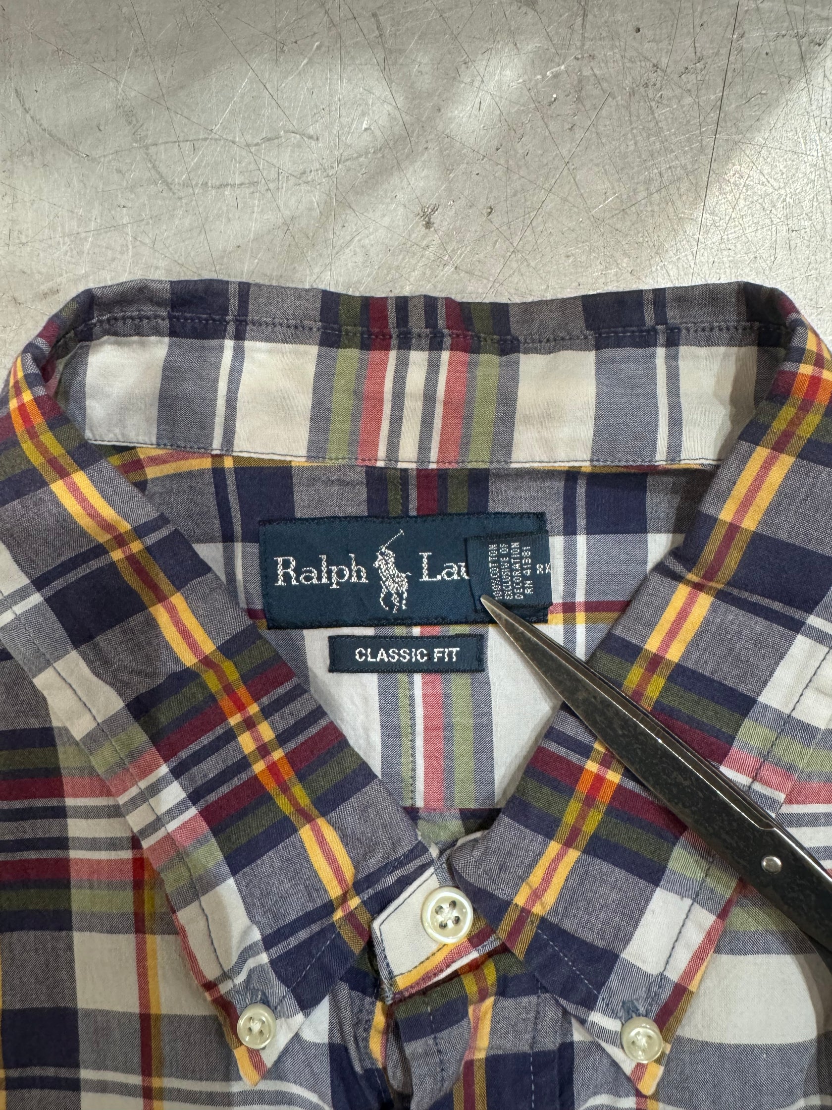 90’s RALPH LAUREN 「CLASSIC FIT」ボタンダウンシャツ