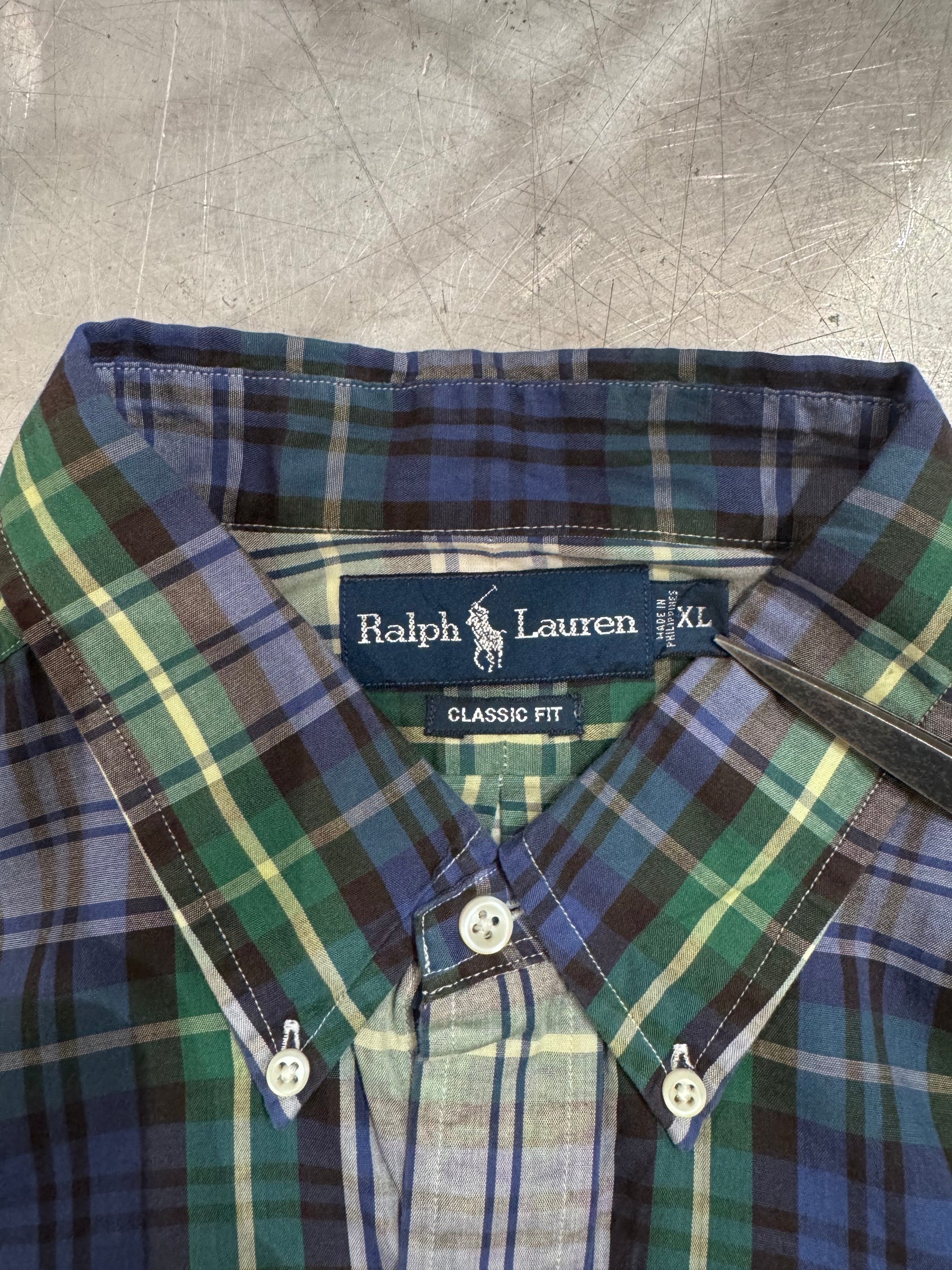 90’s RALPH LAUREN 「CLASSIC FIT」ボタンダウンシャツ