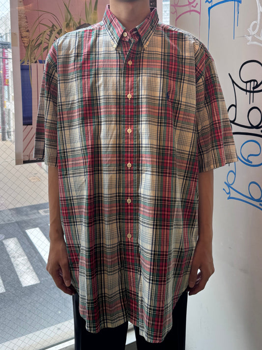 90's RALPH LAUREN「BLAKE」チェックシャツ