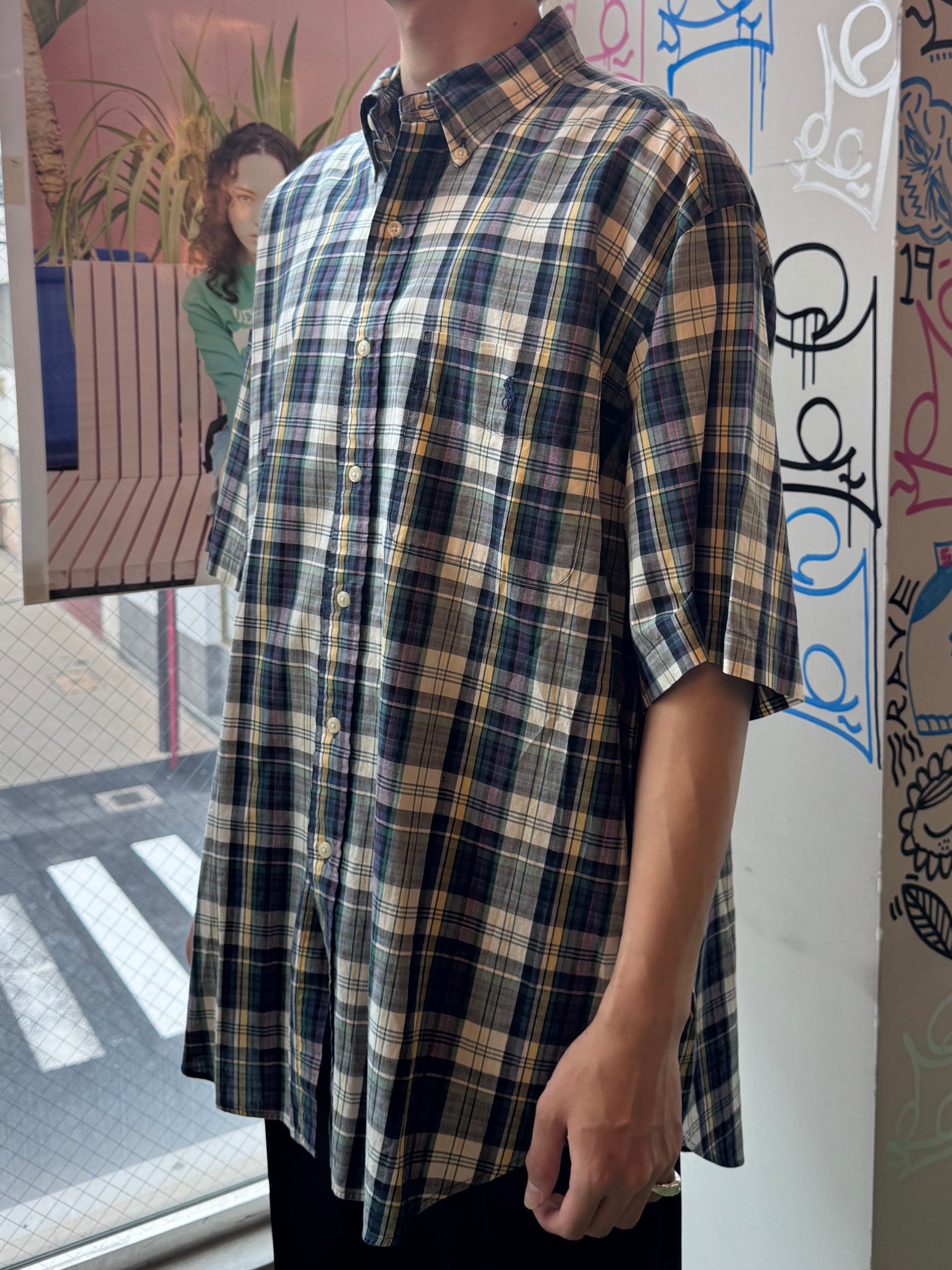 90's RALPH LAUREN「BLAIRE」チェックシャツ
