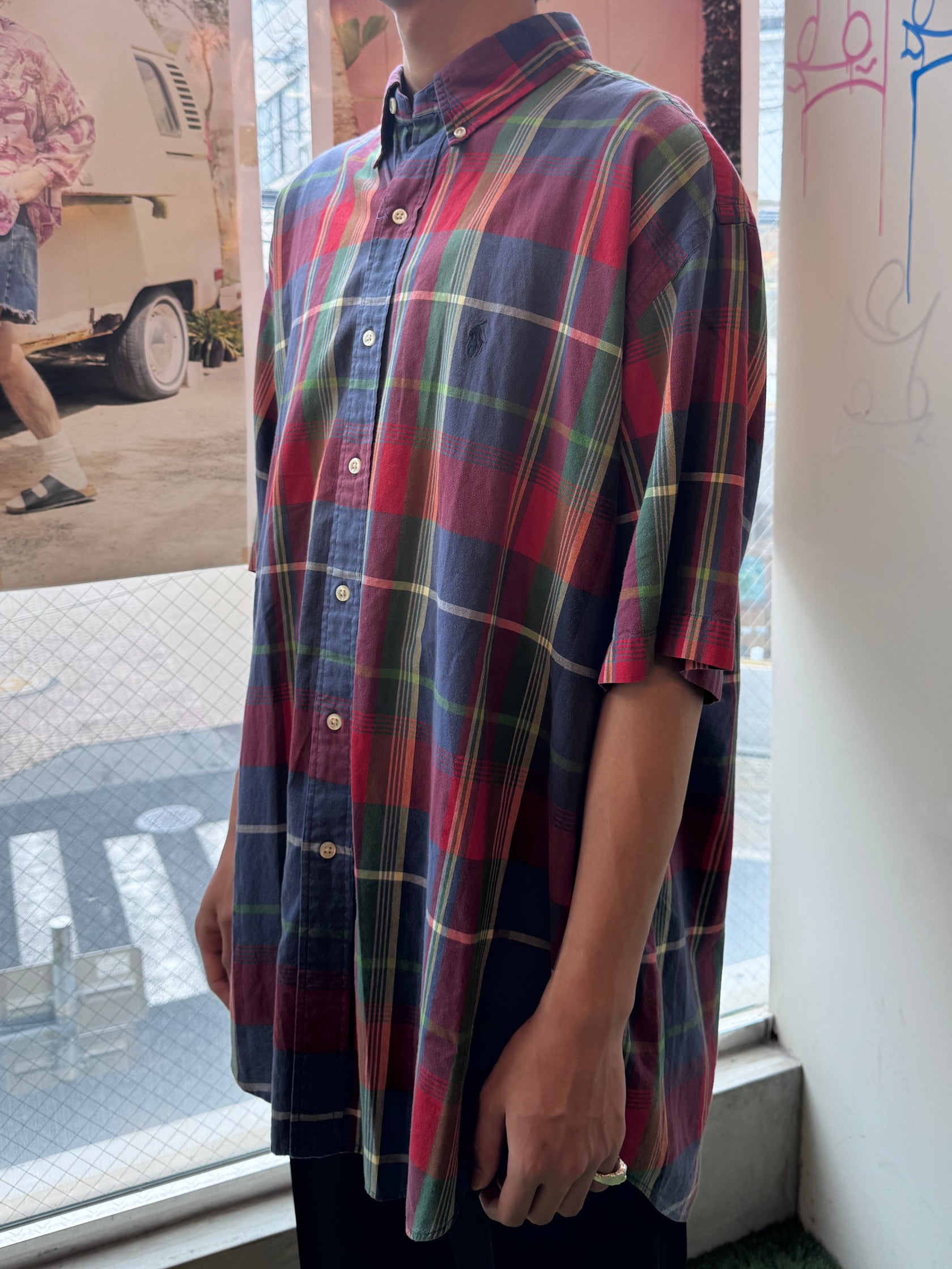 90's RALPH LAUREN「BLAKE」チェックシャツ