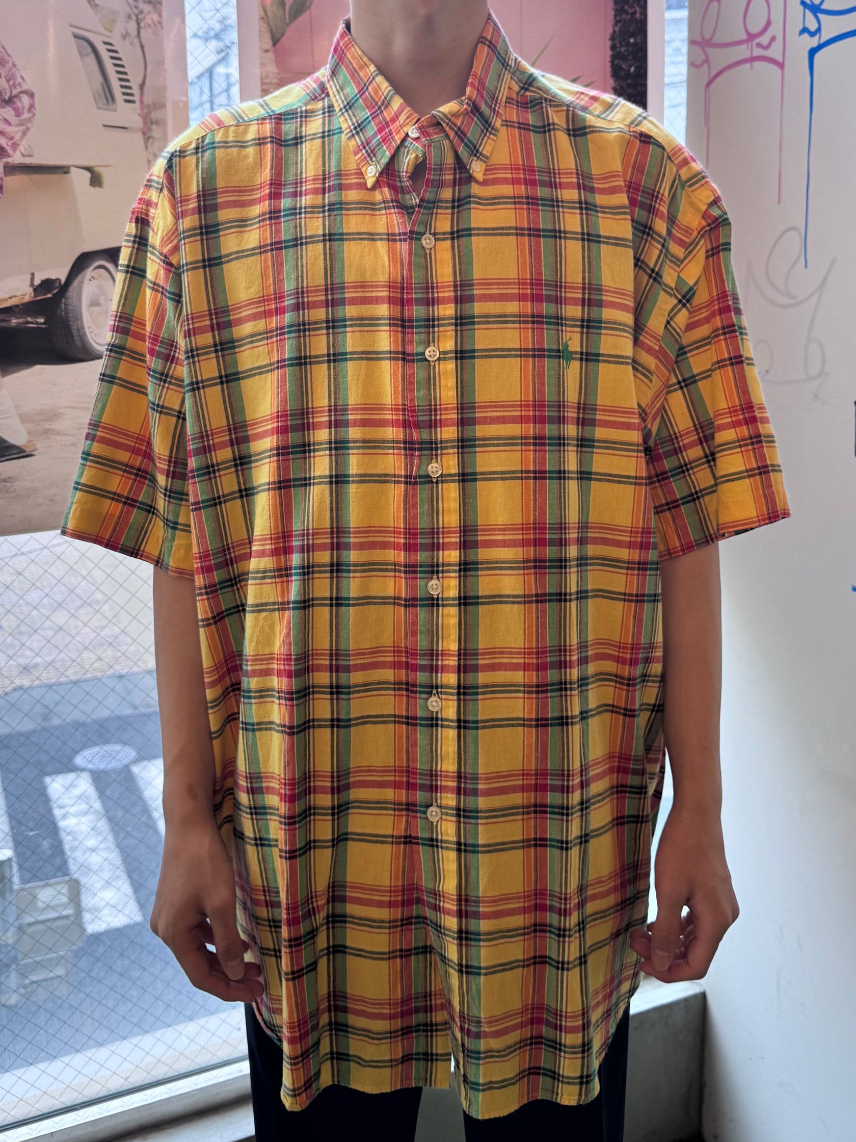 90's RALPH LAUREN「BLAKE」チェックシャツ