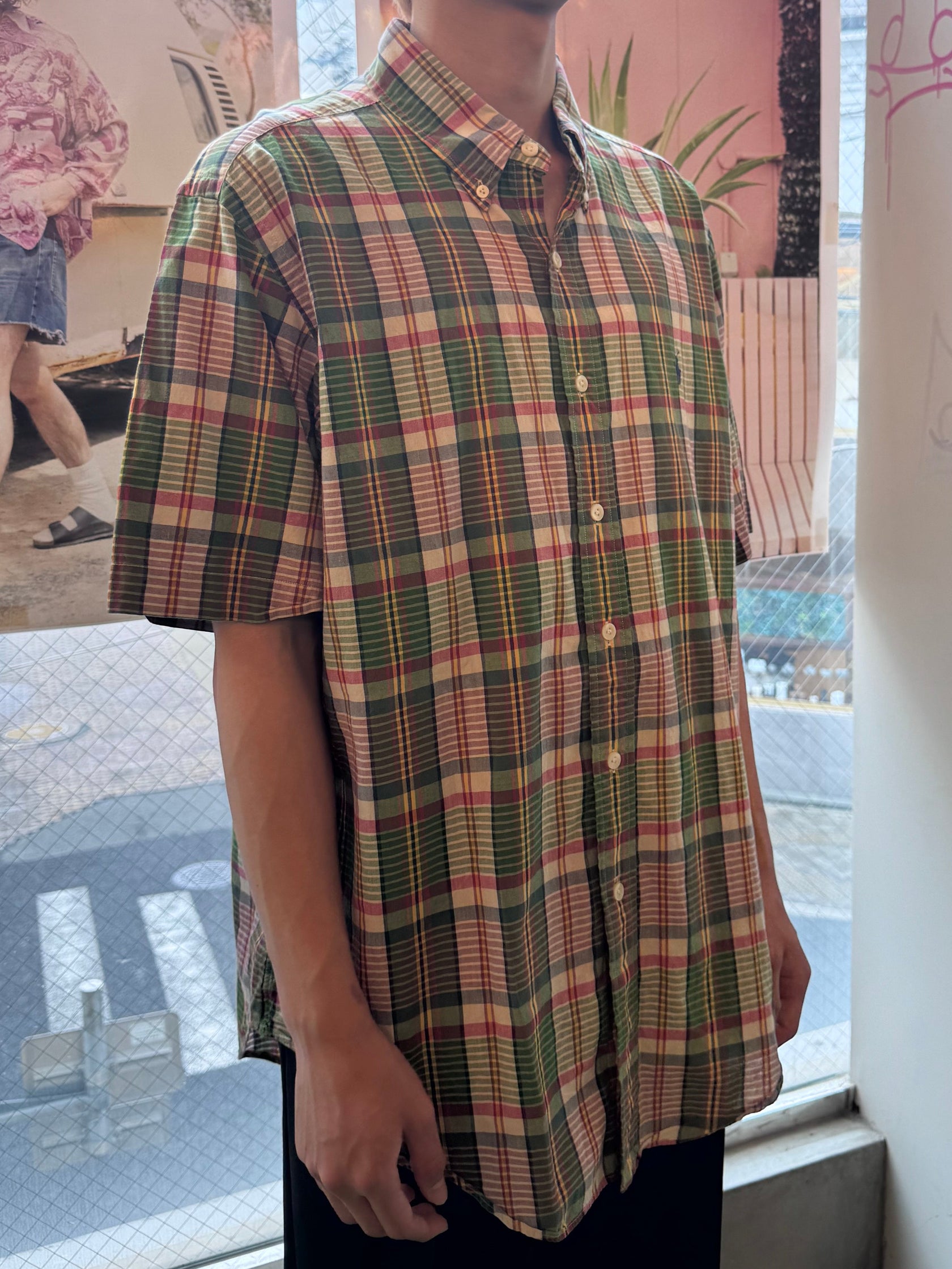 90’s RALPH LAUREN 「CLASSIC FIT」ボタンダウンシャツ