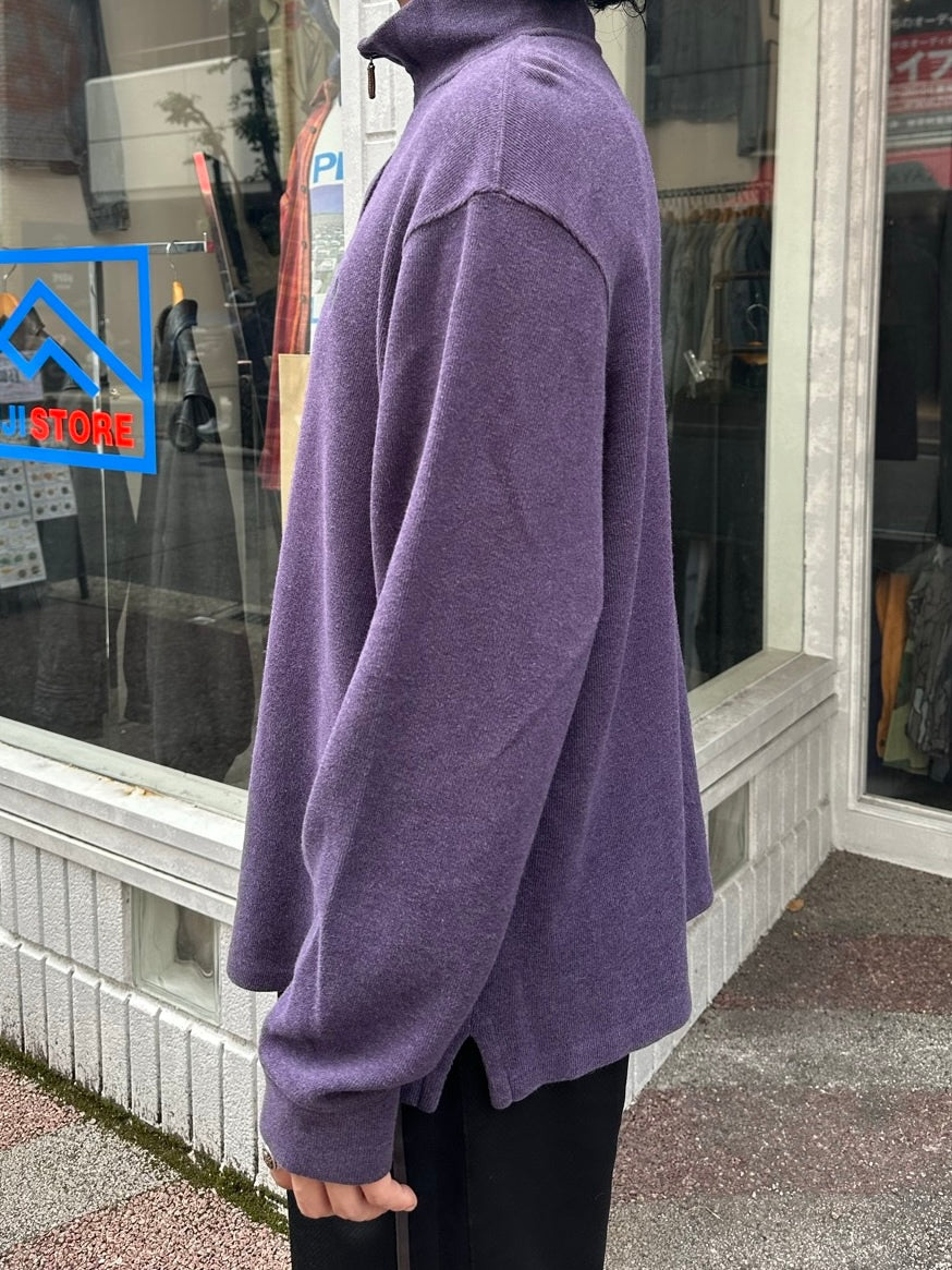 90's RALPH LAUREN ハーフジップニット