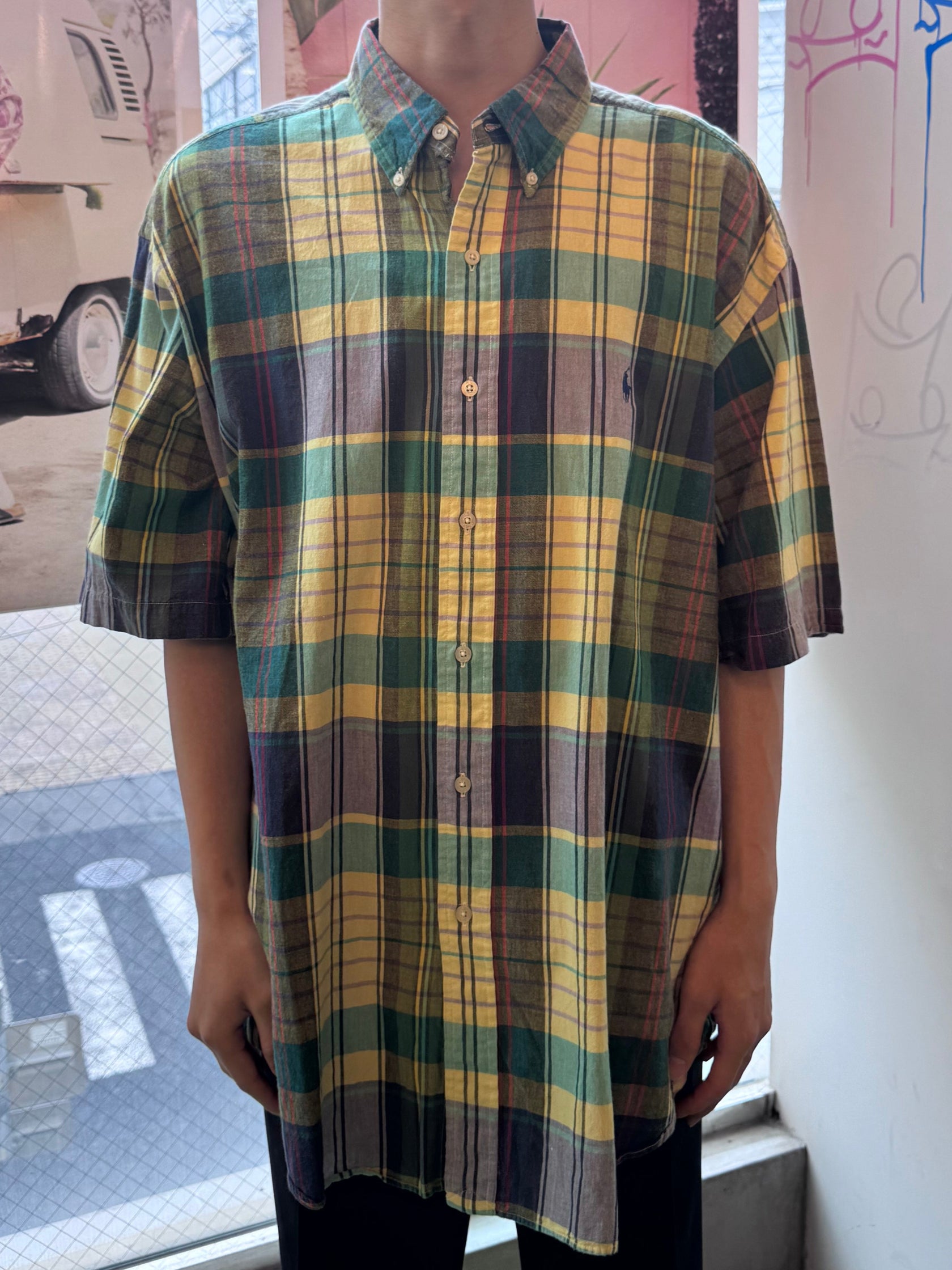 90’s RALPH LAUREN GOLF「TILDEN」ボタンダウンシャツ