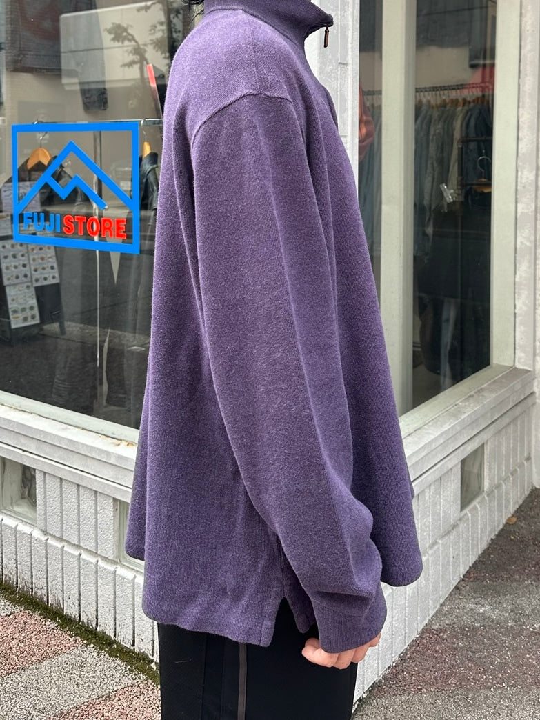 90's RALPH LAUREN ハーフジップニット