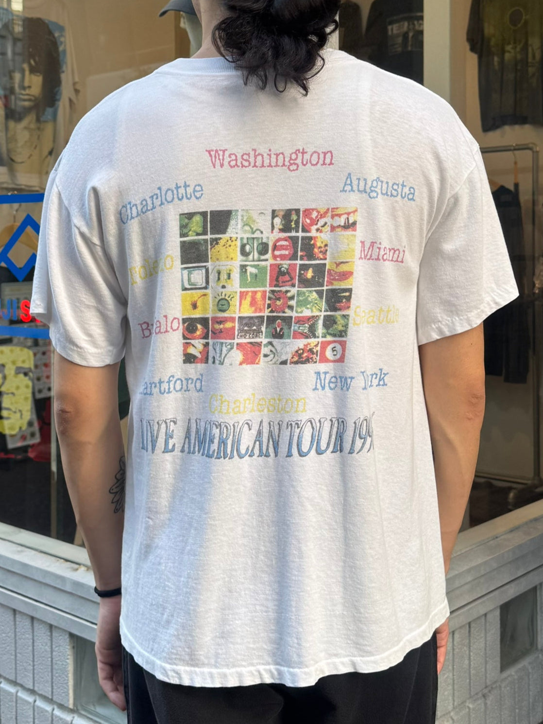 90's PEARL JAM「STAYIN'ALIVE」バンドTシャツ