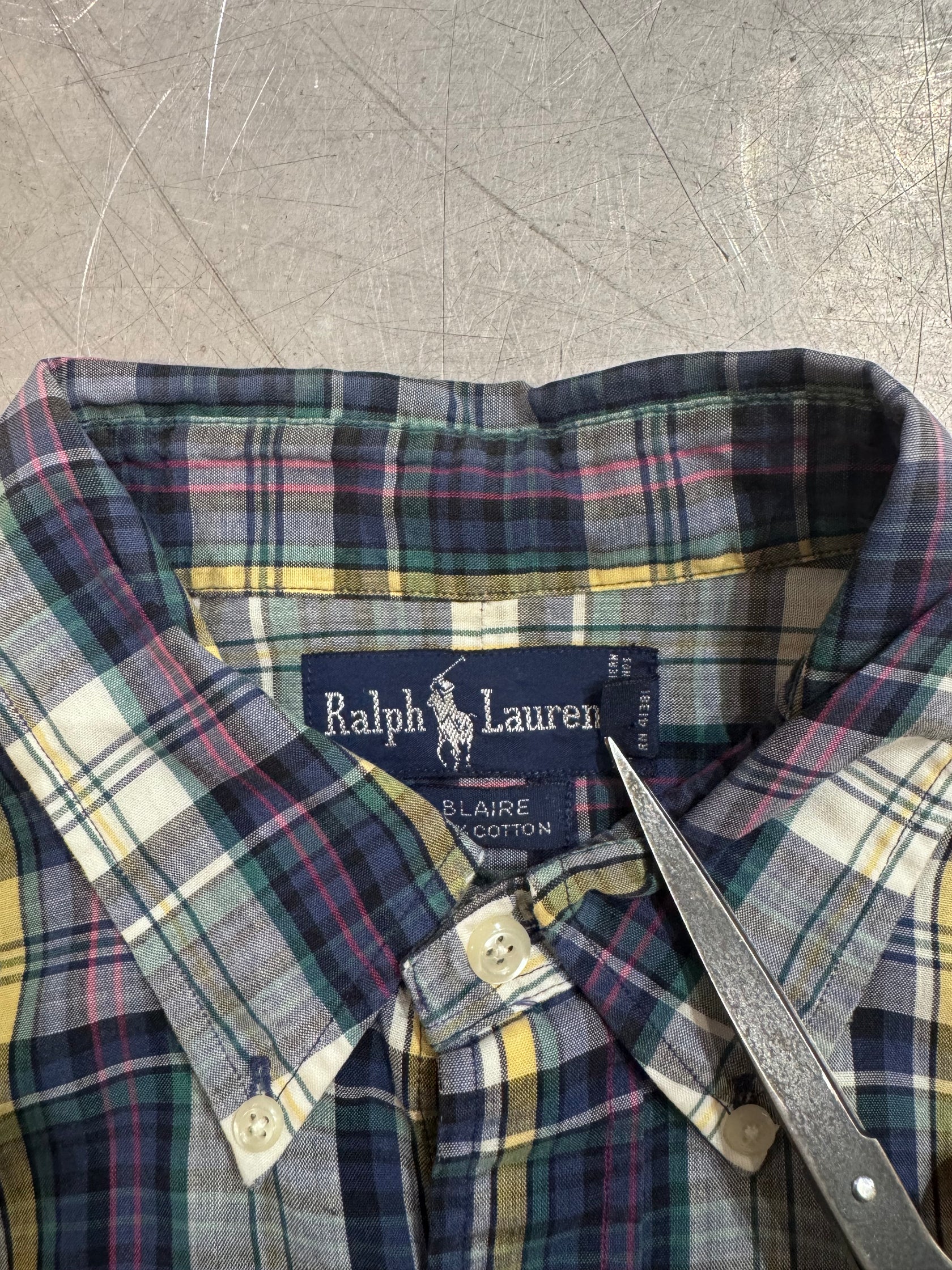 90's RALPH LAUREN「BLAIRE」チェックシャツ