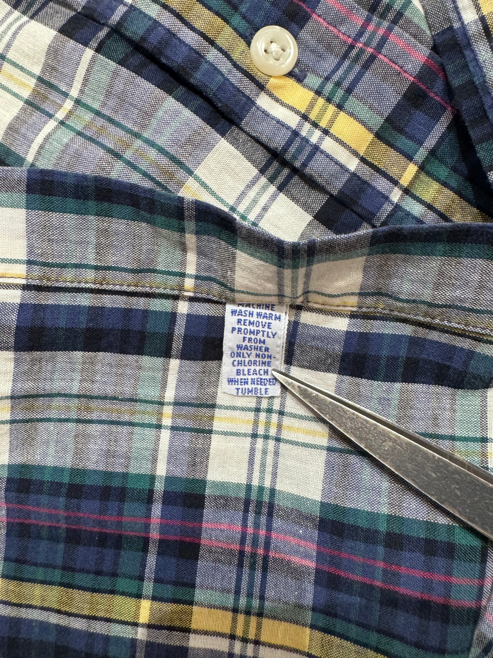 90's RALPH LAUREN「BLAIRE」チェックシャツ