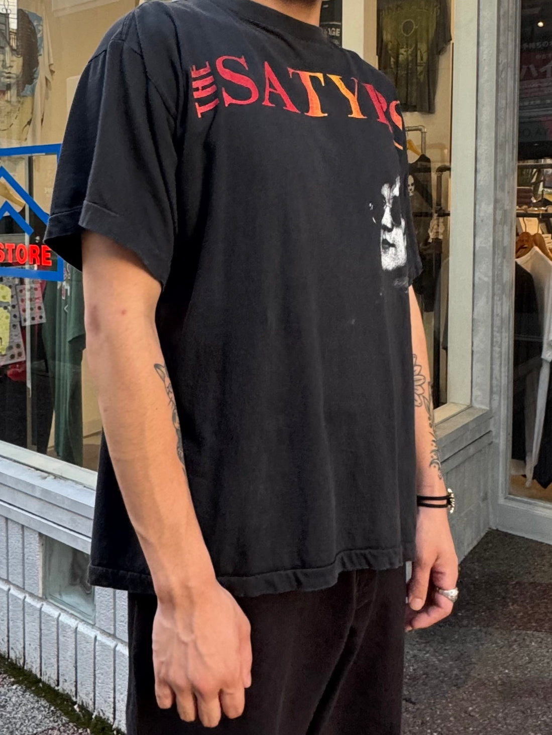 90's THE SATYRS バンドTシャツ