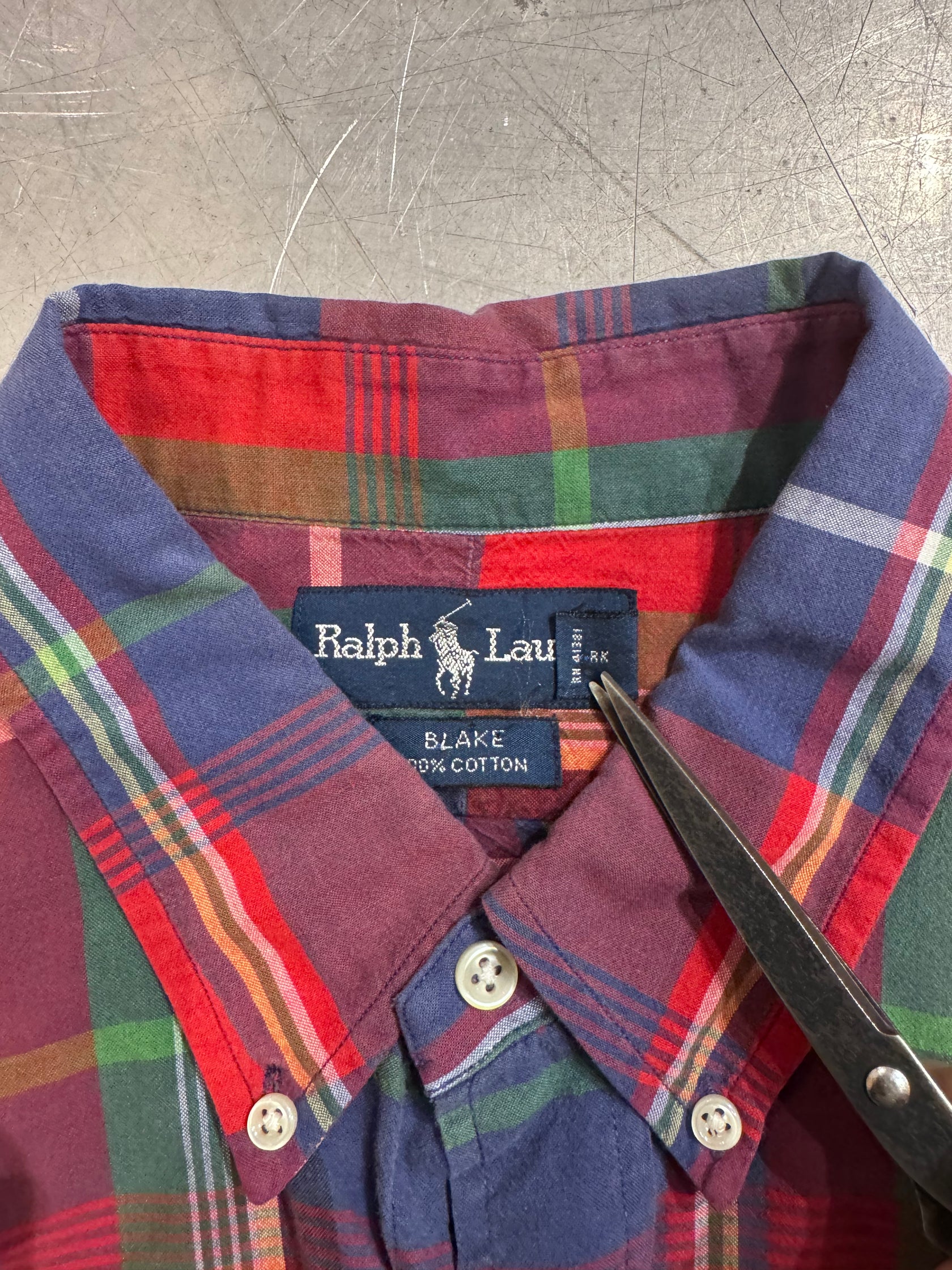 90's RALPH LAUREN「BLAKE」チェックシャツ