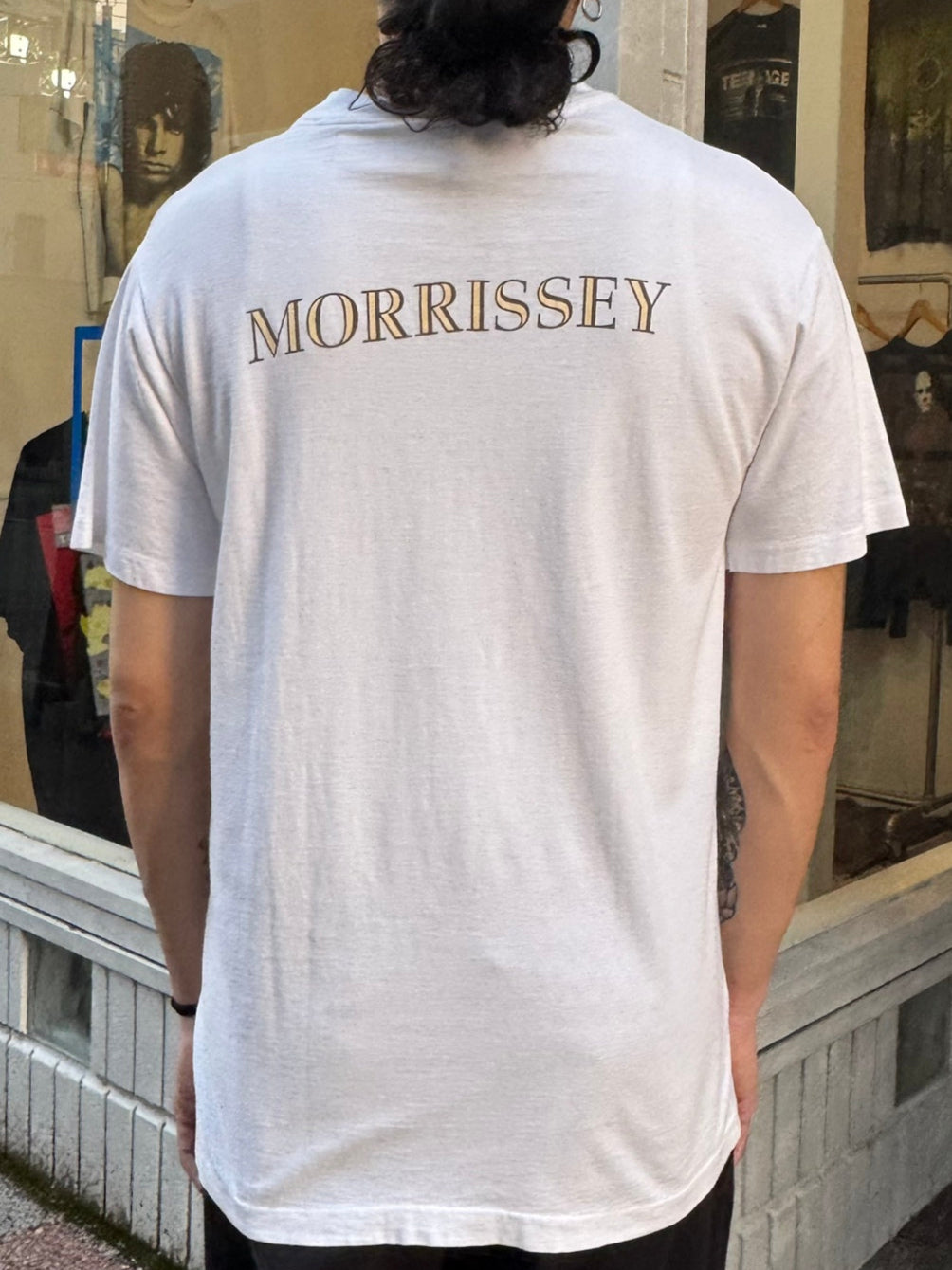 90's MORRISSEY 「interview design」バンドTシャツ