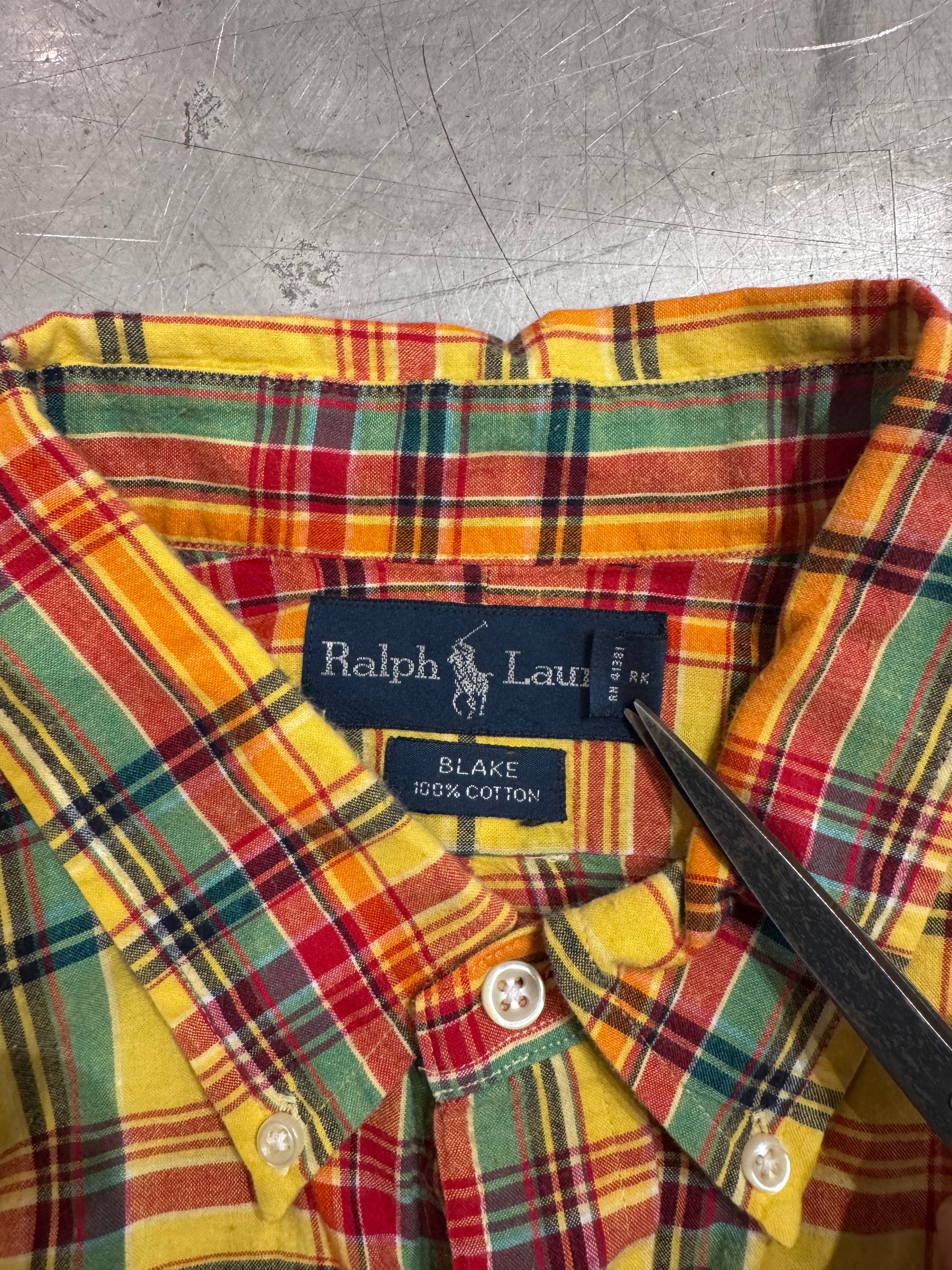 90's RALPH LAUREN「BLAKE」チェックシャツ