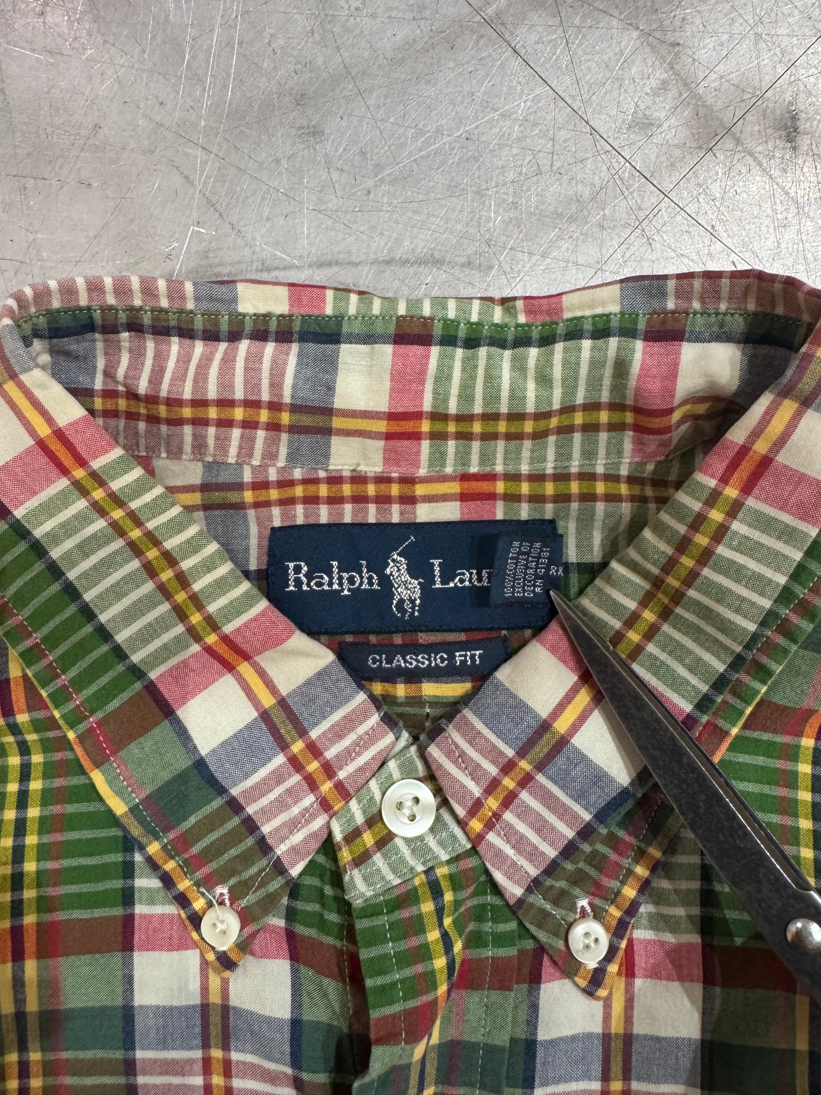 90’s RALPH LAUREN 「CLASSIC FIT」ボタンダウンシャツ