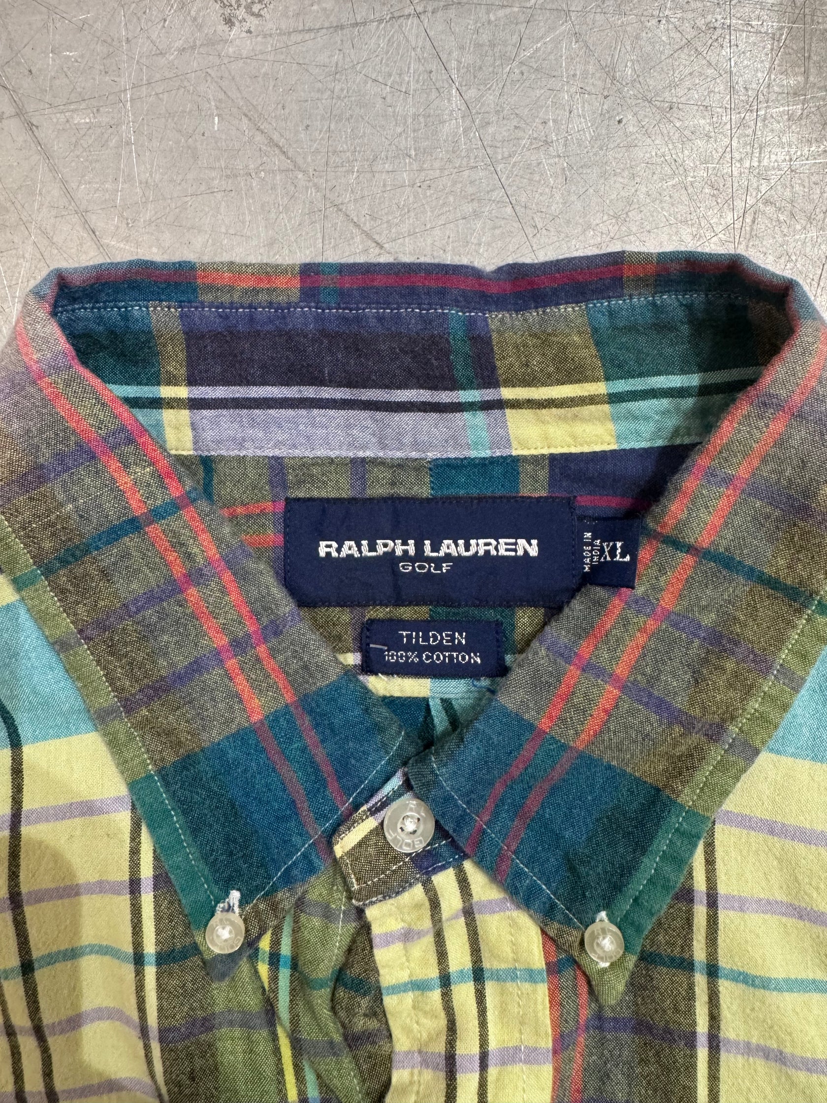 90’s RALPH LAUREN GOLF「TILDEN」ボタンダウンシャツ