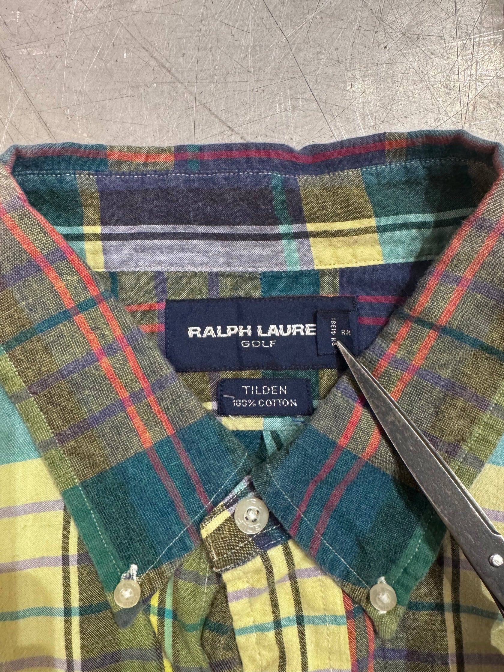 90’s RALPH LAUREN GOLF「TILDEN」ボタンダウンシャツ