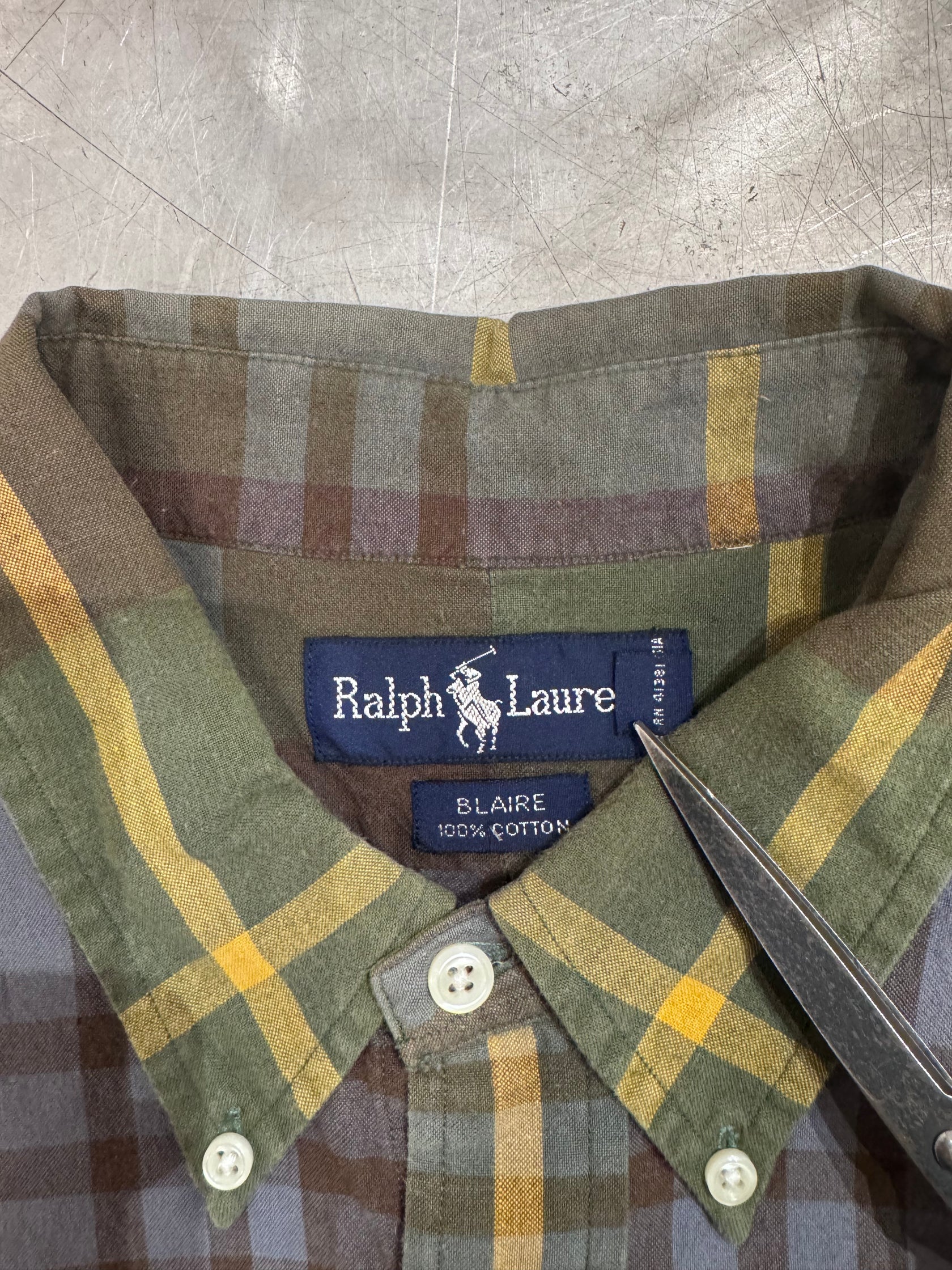 90's RALPH LAUREN「BLAIRE」チェックシャツ