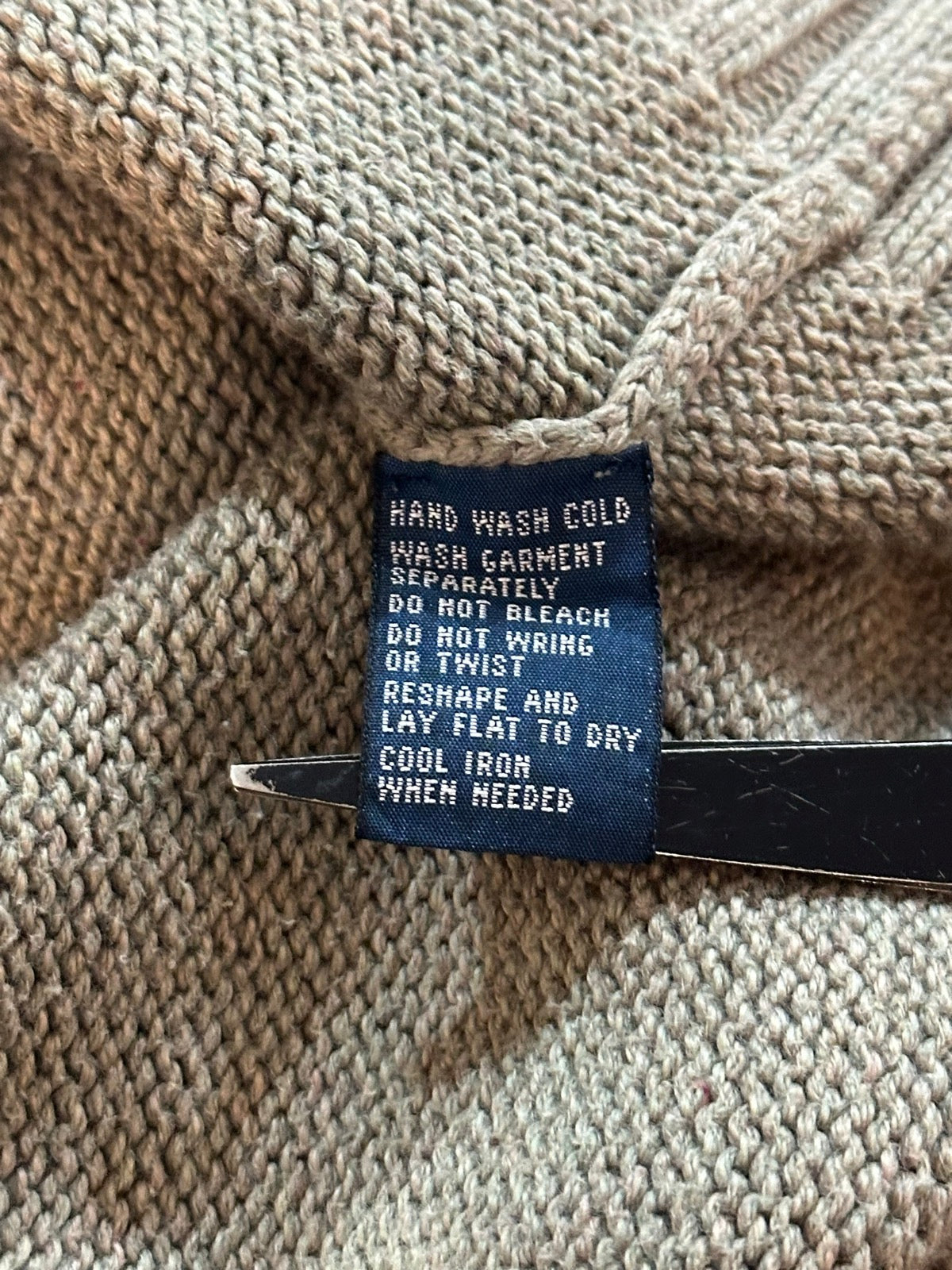90's RALPH LAUREN ワンポイントニット