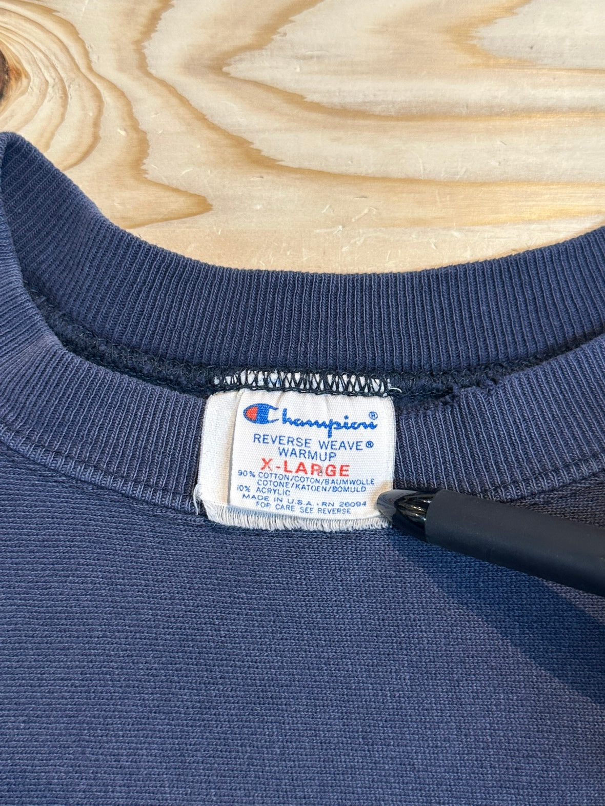 80's CHAMPION「ワンポイント」Reverse Weave USA製 カレッジスウェット