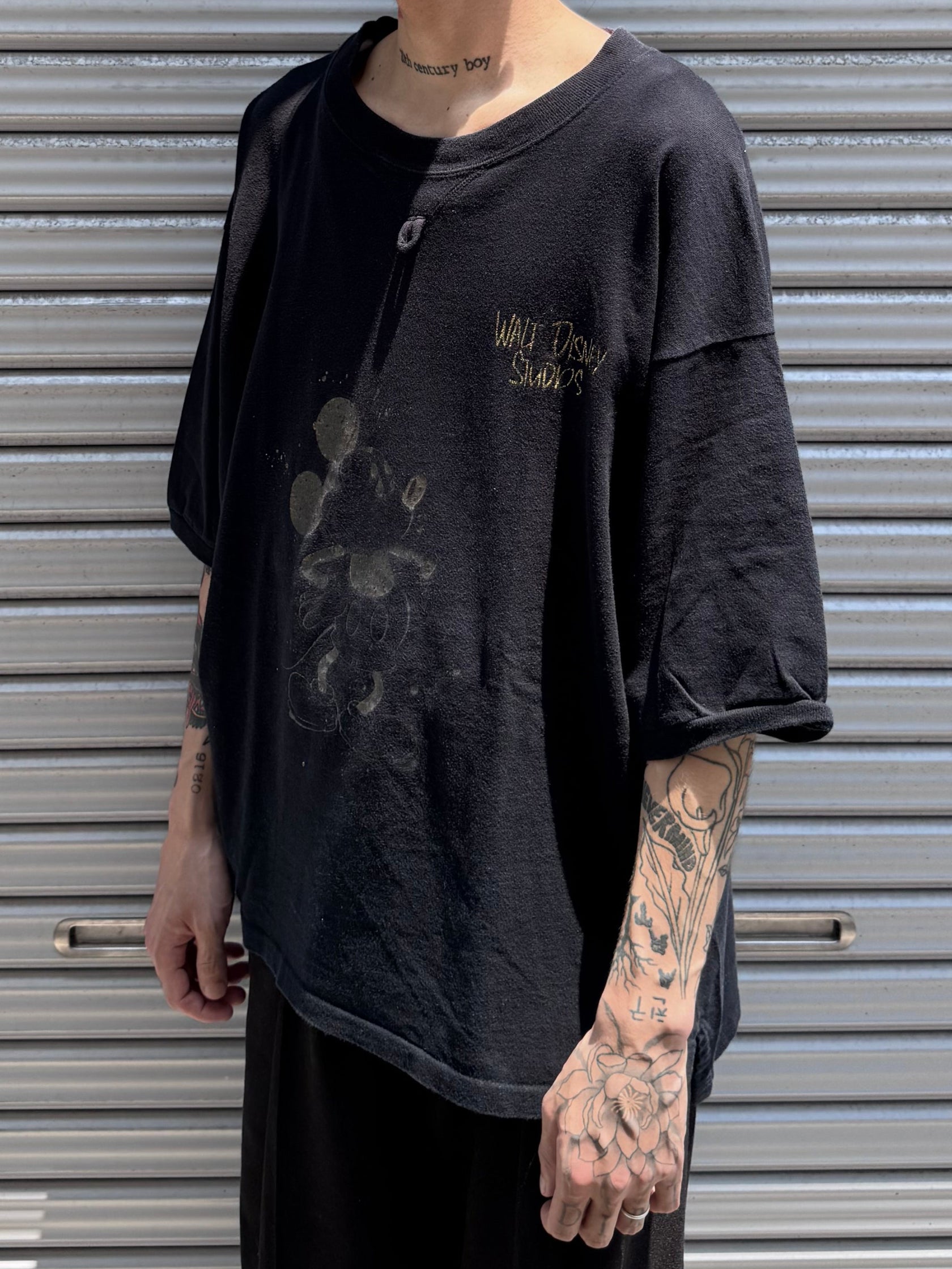 90’s DISNEY 「MICKEY MOUSE」USA製 キャラクターTシャツ