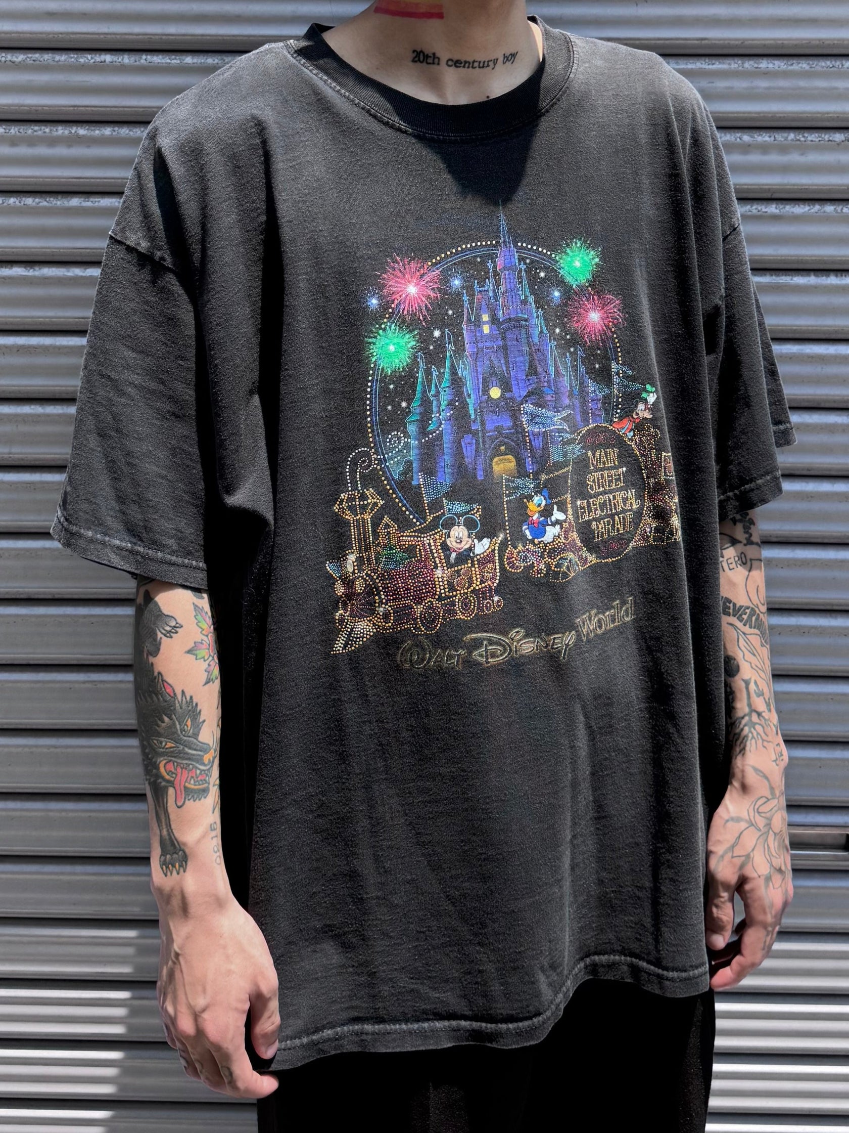 00's DISNEY 「MAIN STREET ELECTRICAL PARADE」 キャラクターTシャツ
