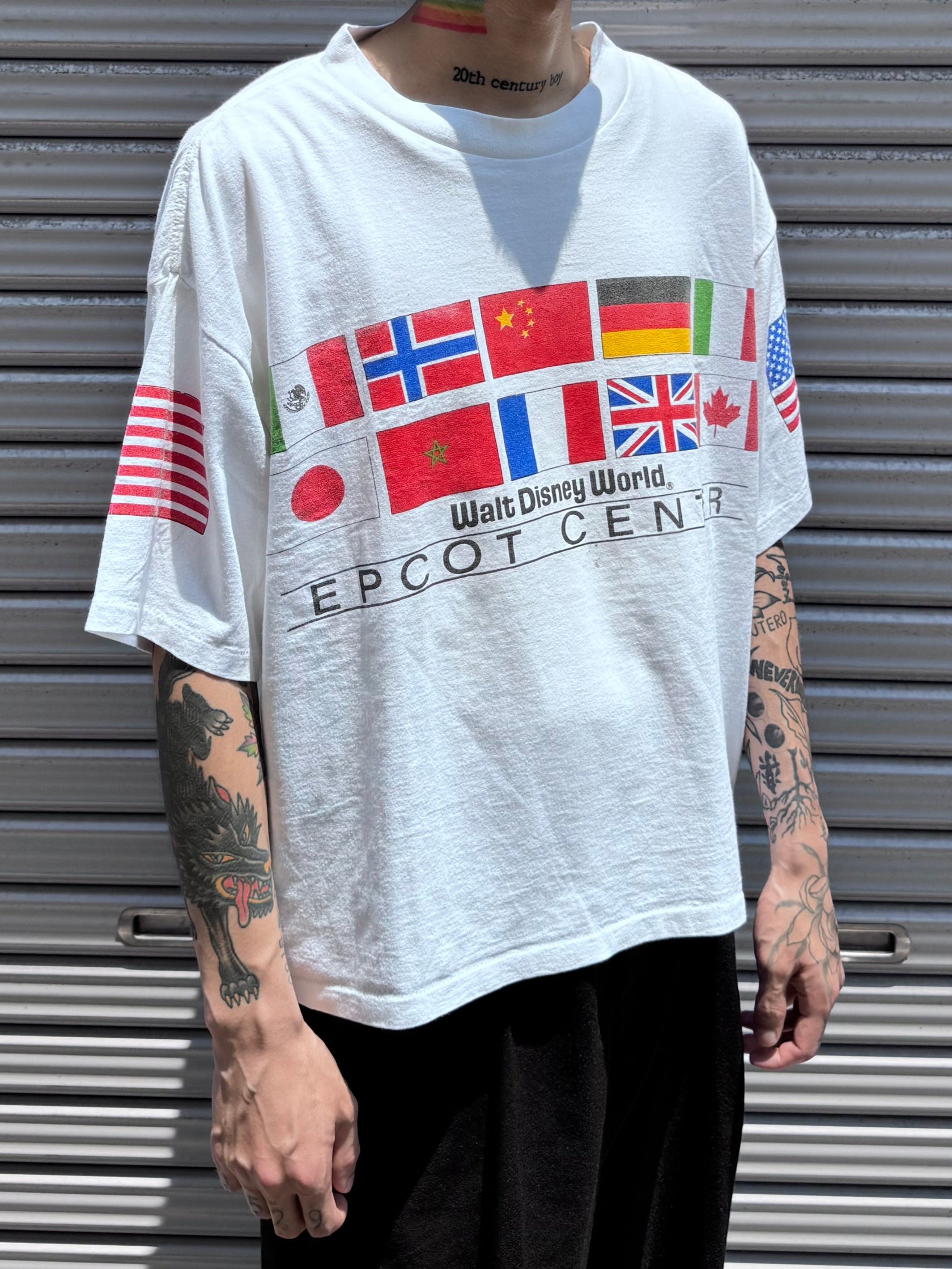 90's DISNEY 「EPCOT CENTER」USA製 キャラクターTシャツ