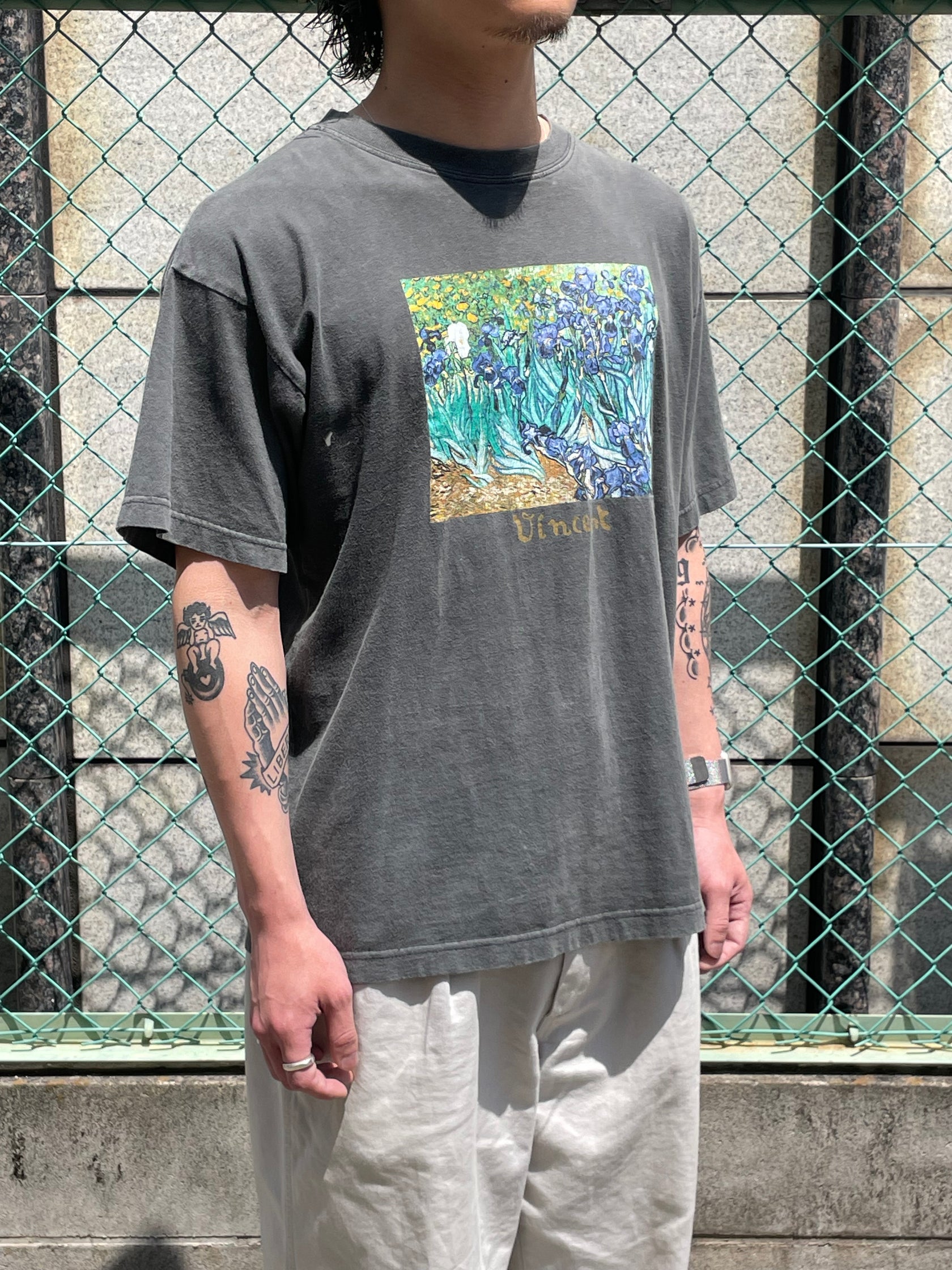 00's VINCENT VAN GOGH「Irises」アートTシャツ