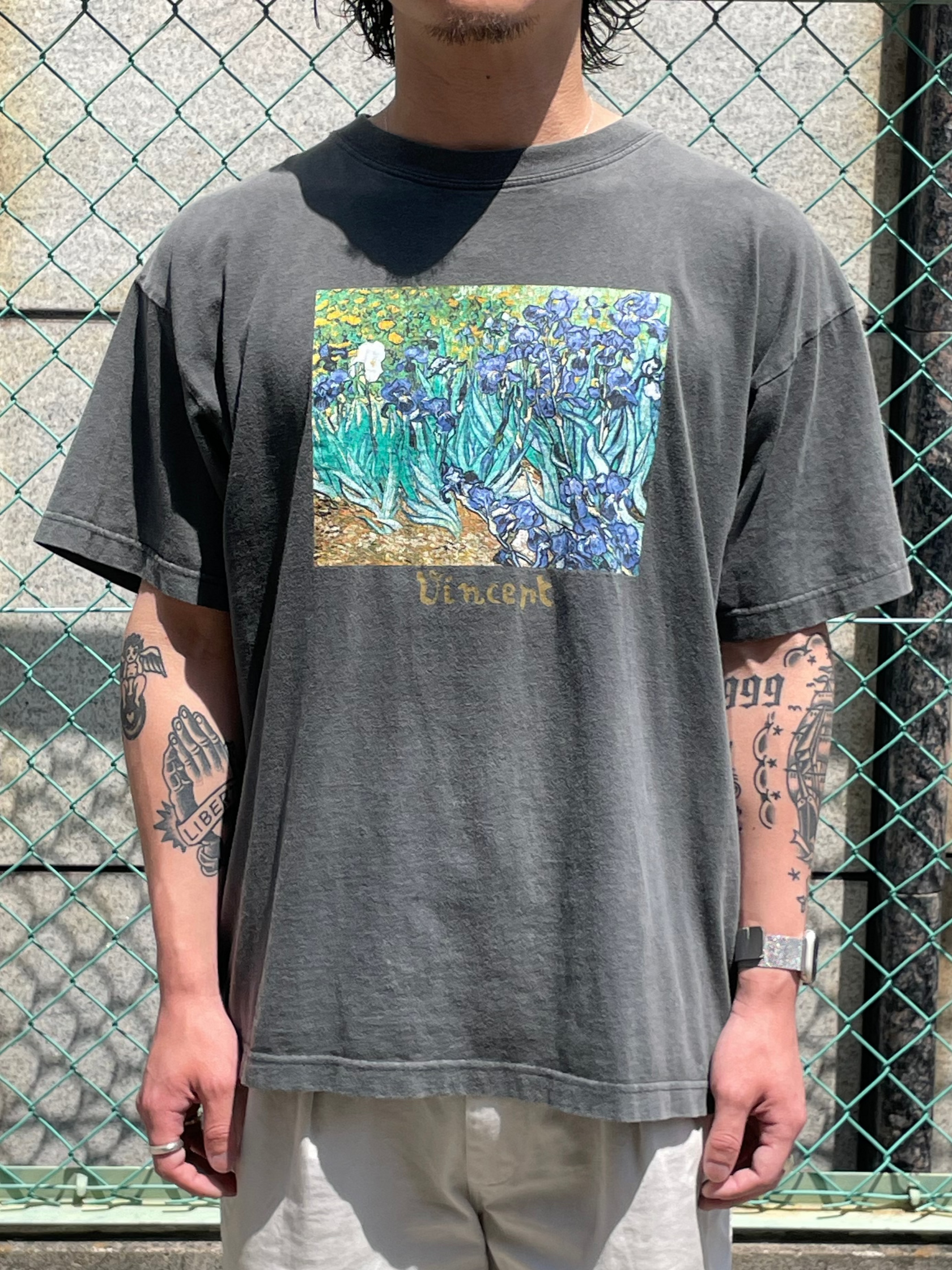 00's VINCENT VAN GOGH「Irises」アートTシャツ