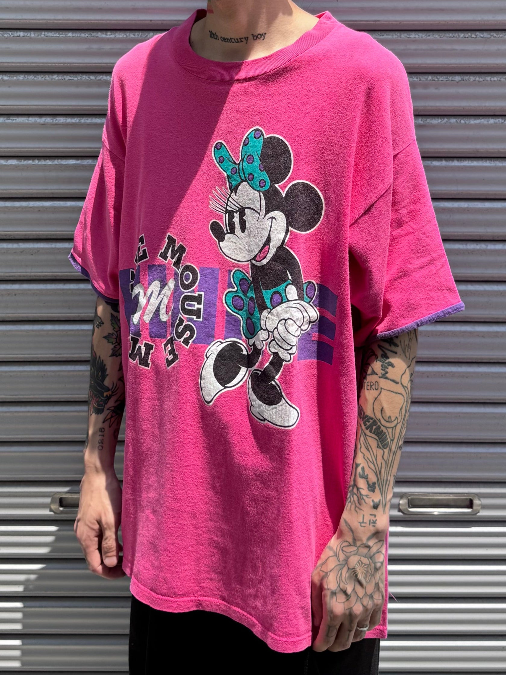 90's~00's DISNEY 「MINNIE MOUSE」USA製 キャラクターTシャツ