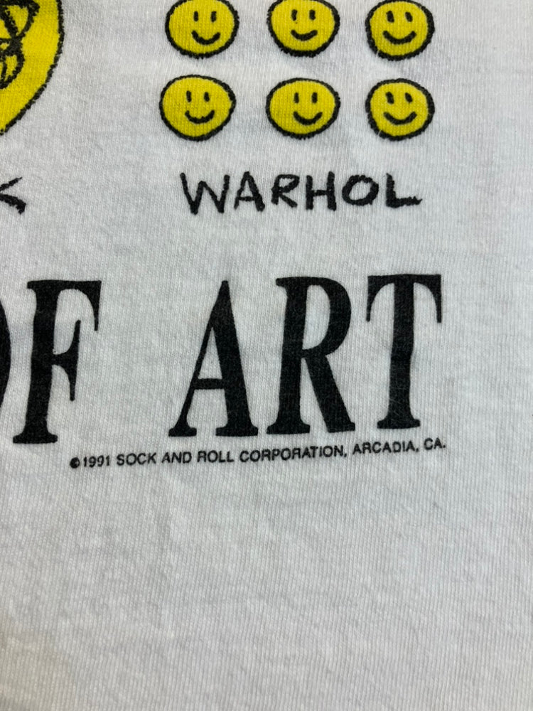 90's「HISTORY OF ART 」 USA製 アートTシャツ