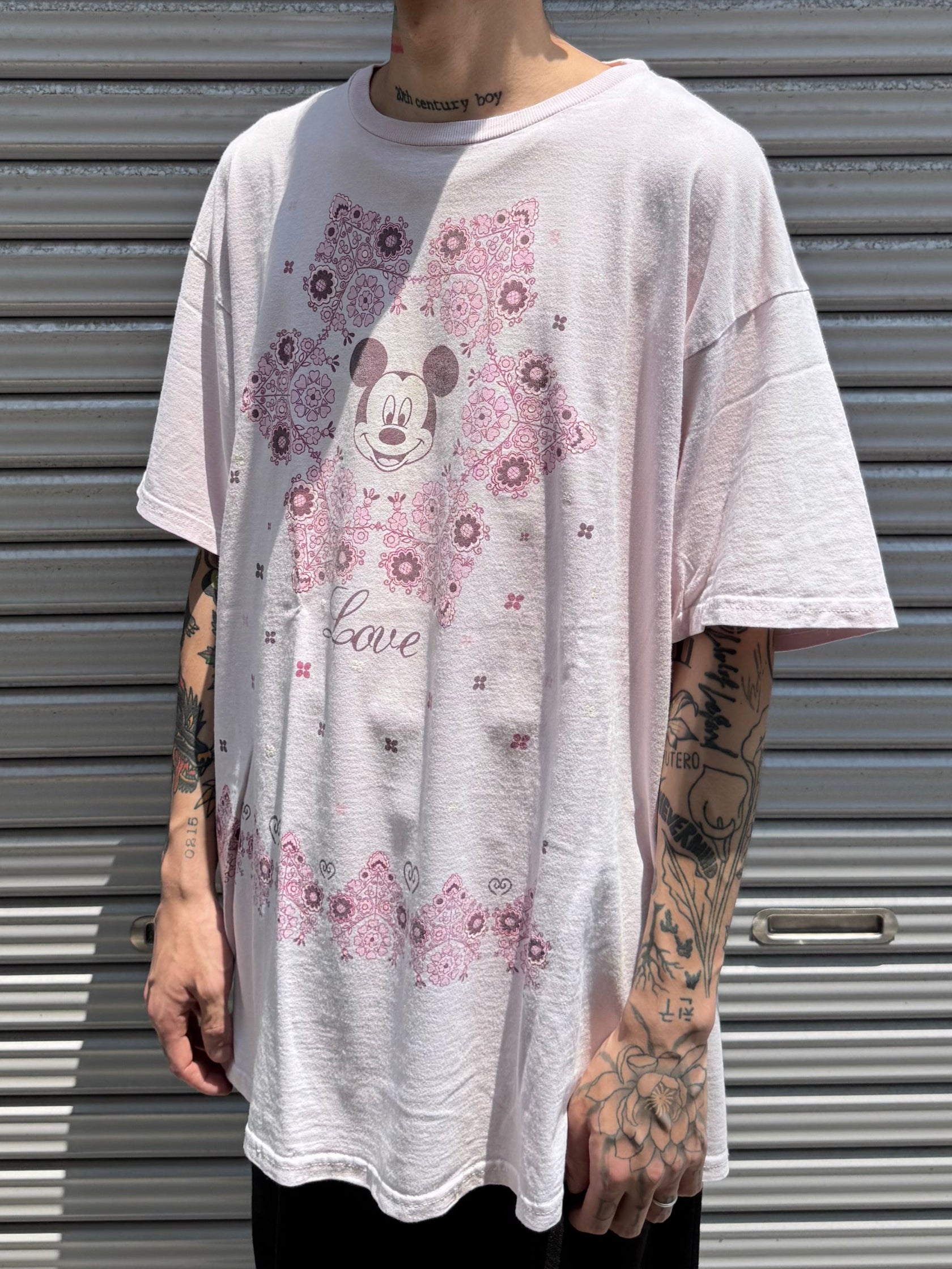 00's DISNEY 「MICKEY MOUSE」キャラクターTシャツ